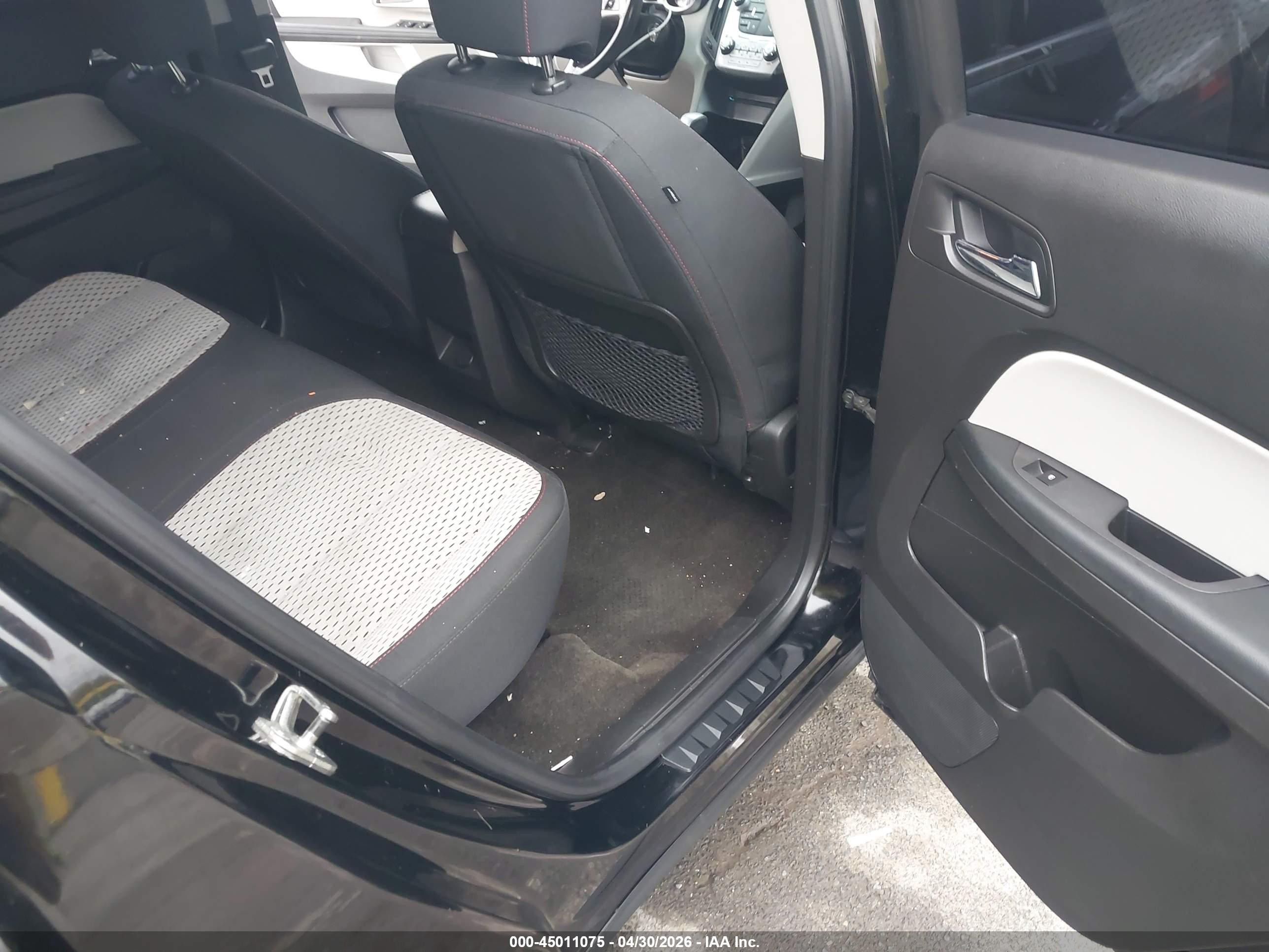 2011 Chevrolet Equinox Ls Black vin: 2CNFLCEC2B6423478