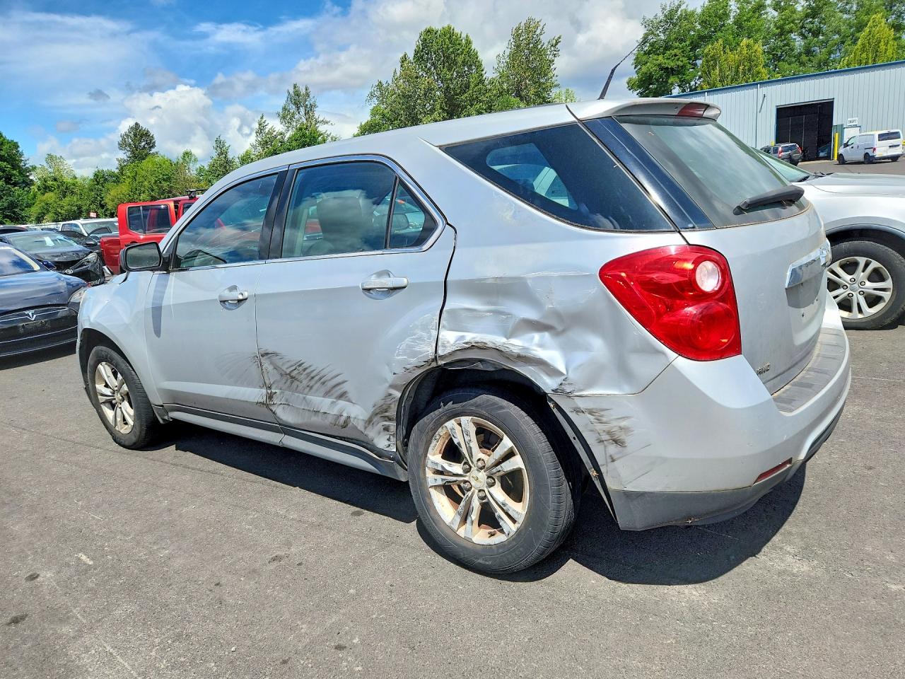 2011 Chevrolet Equinox Ls Gray vin: 2CNFLCEC4B6259697