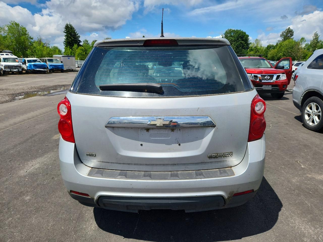 2011 Chevrolet Equinox Ls Gray vin: 2CNFLCEC4B6259697