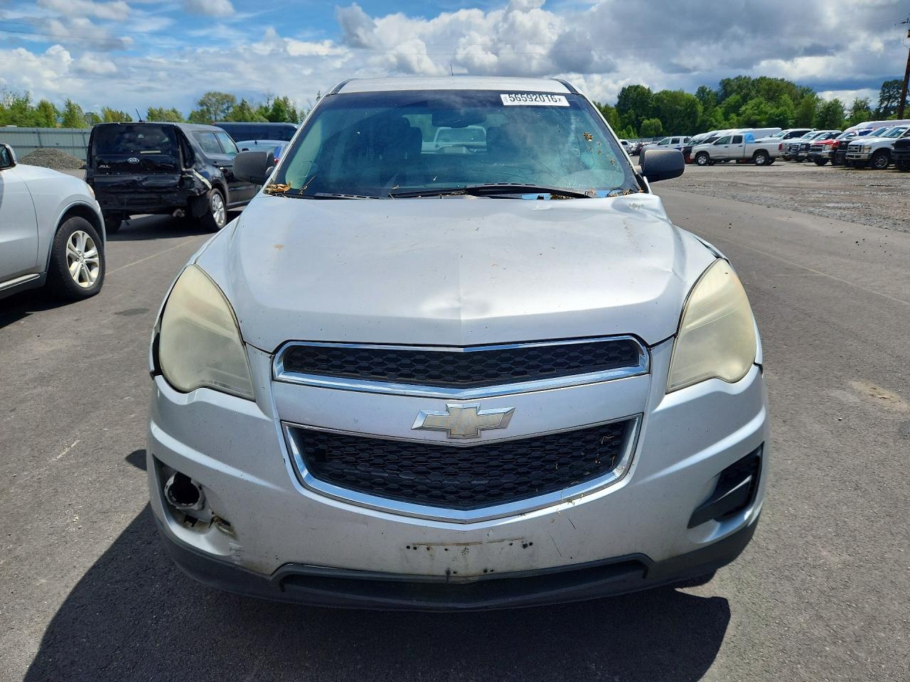 2011 Chevrolet Equinox Ls Gray vin: 2CNFLCEC4B6259697