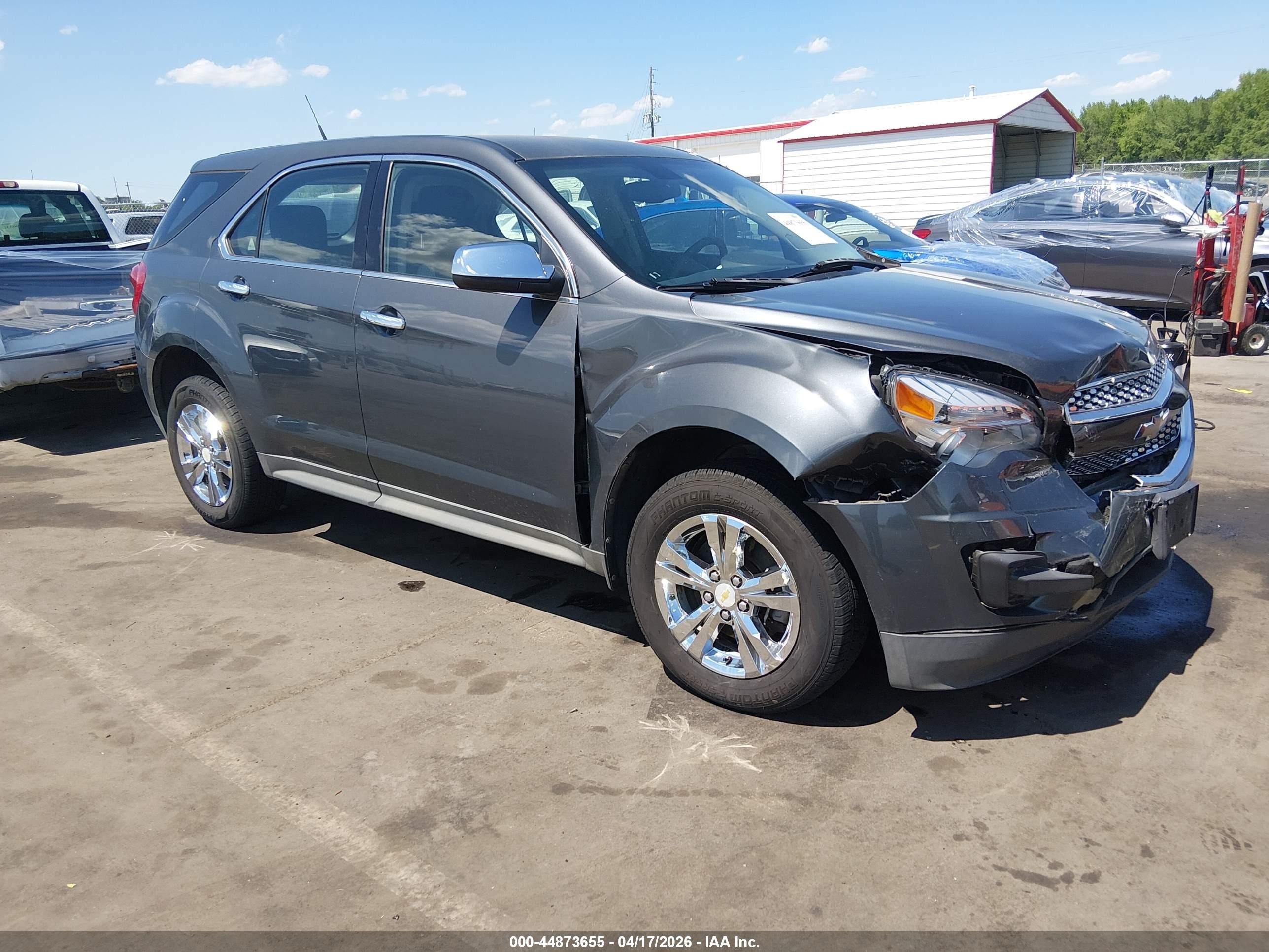 2011 Chevrolet Equinox Ls Gray vin: 2CNFLCEC5B6364605