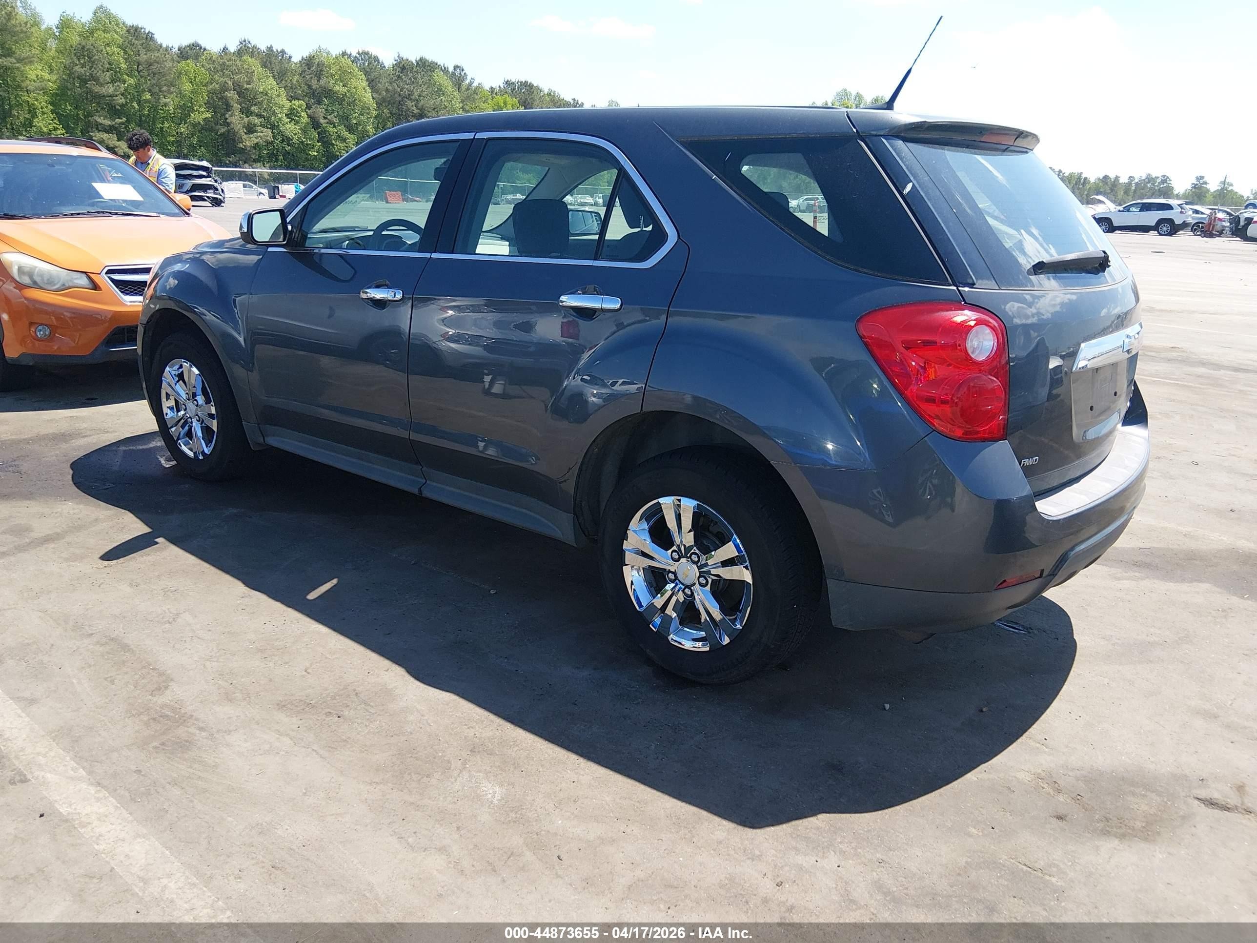 2011 Chevrolet Equinox Ls Серый vin: 2CNFLCEC5B6364605