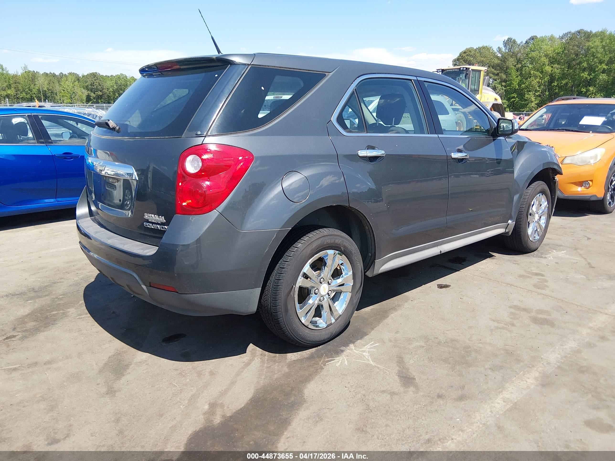 2011 Chevrolet Equinox Ls Серый vin: 2CNFLCEC5B6364605