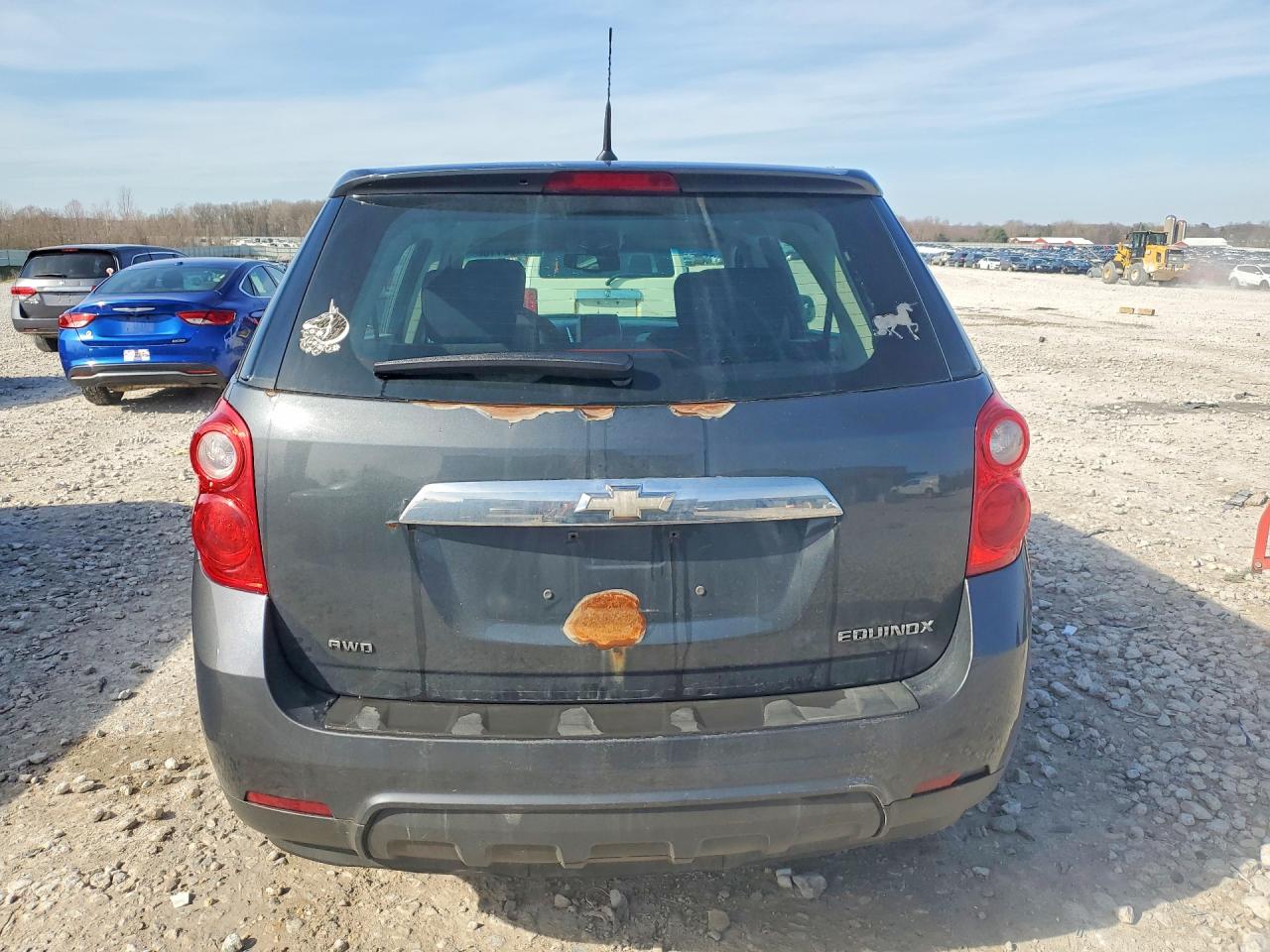 2011 Chevrolet Equinox Ls Серый vin: 2CNFLCEC5B6379251