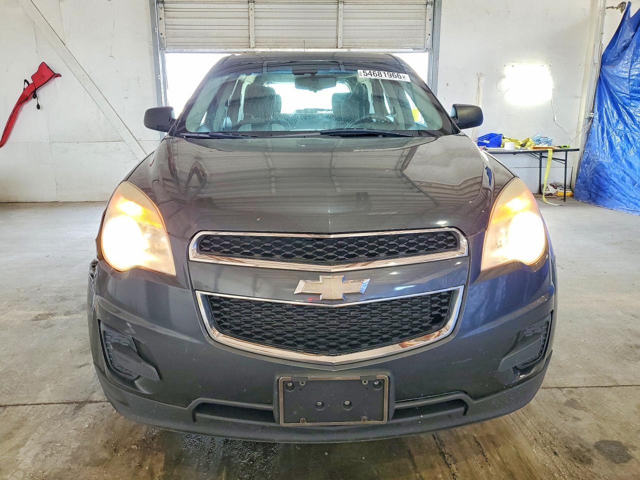 2011 Chevrolet Equinox Ls Gray vin: 2CNFLCEC7B6422536