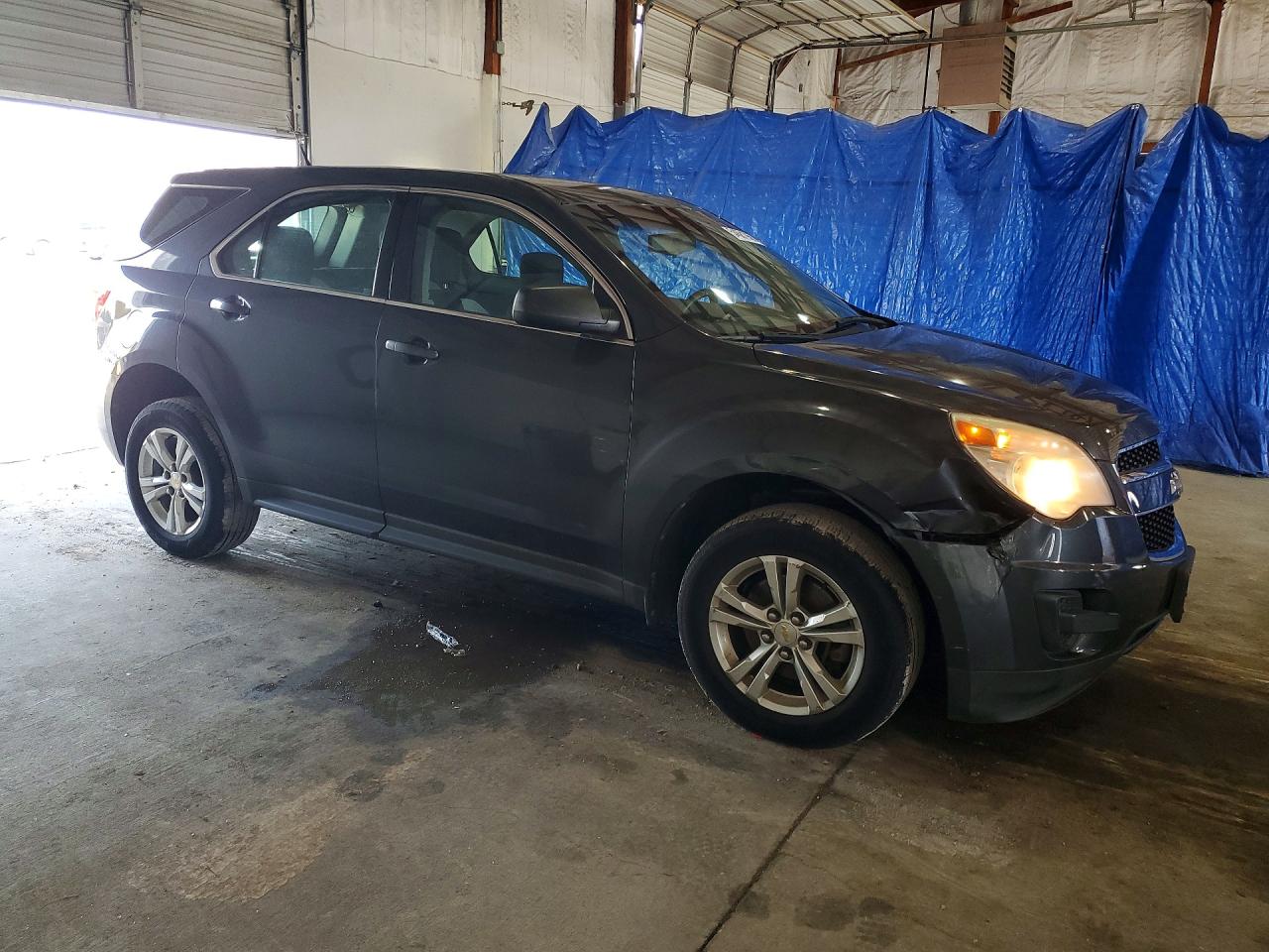 2011 Chevrolet Equinox Ls Gray vin: 2CNFLCEC7B6422536