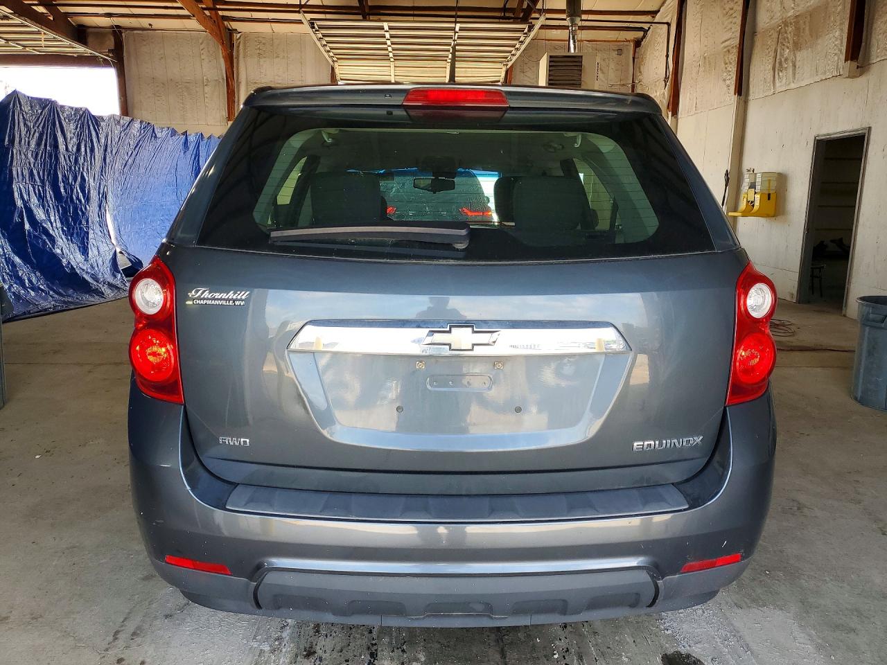 2011 Chevrolet Equinox Ls Gray vin: 2CNFLCEC7B6422536