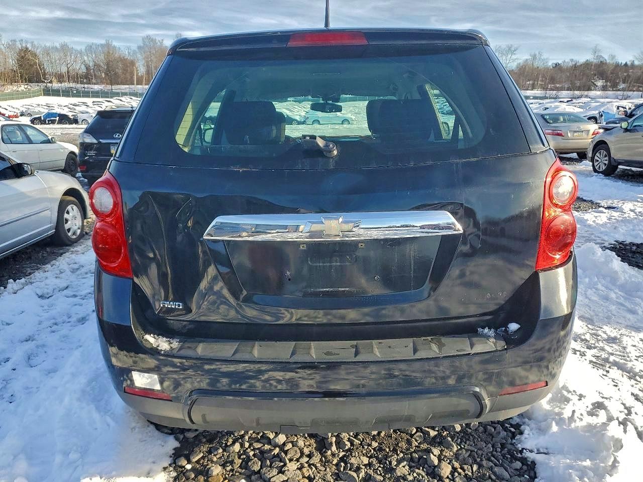 2011 Chevrolet Equinox Ls Черный vin: 2CNFLCEC8B6469333