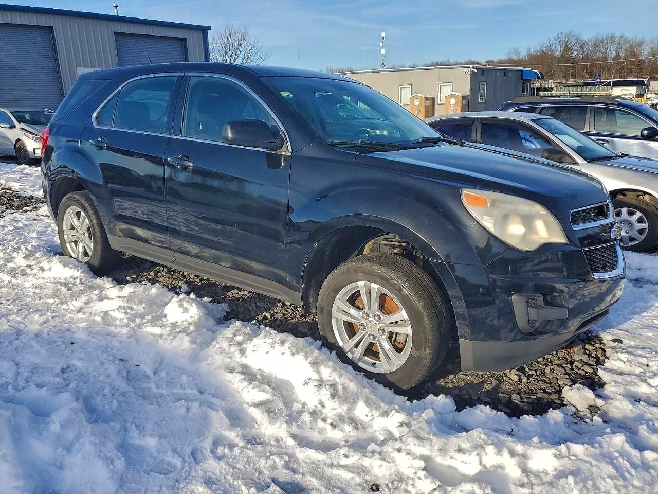 2011 Chevrolet Equinox Ls Черный vin: 2CNFLCEC8B6469333