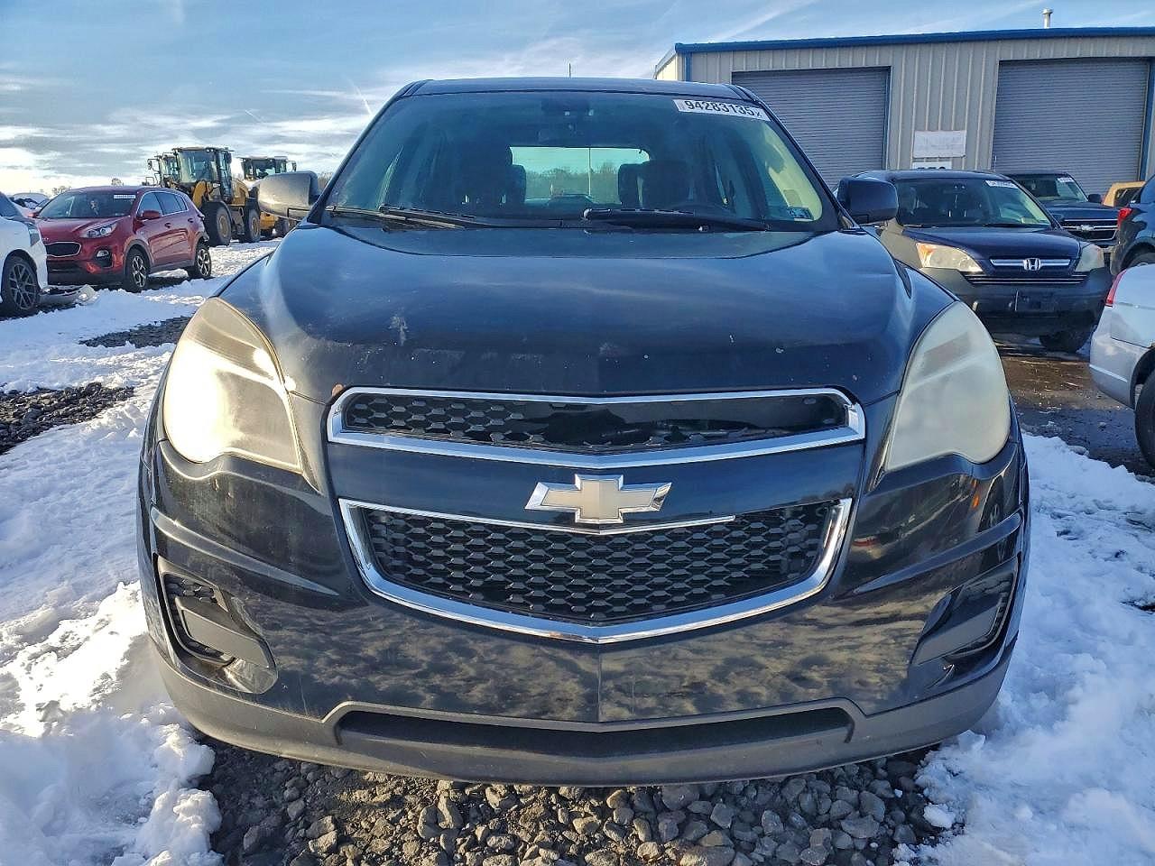 2011 Chevrolet Equinox Ls Черный vin: 2CNFLCEC8B6469333