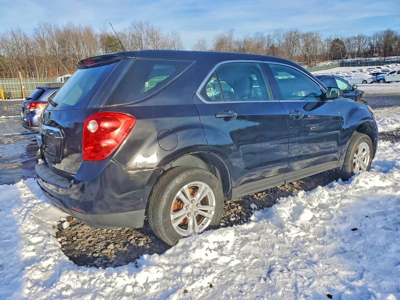 2011 Chevrolet Equinox Ls Черный vin: 2CNFLCEC8B6469333