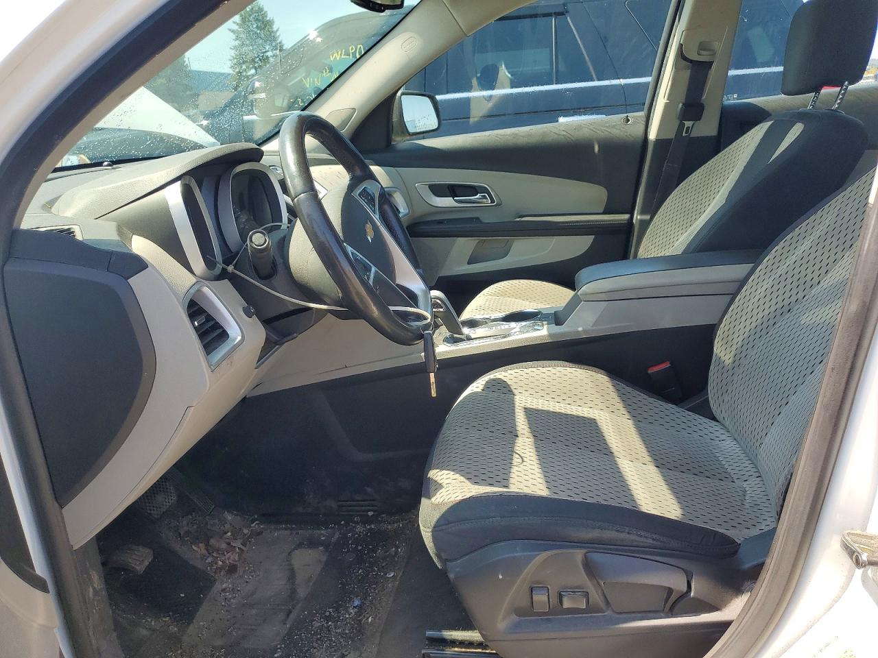 2011 Chevrolet Equinox Ls White vin: 2CNFLCEC9B6344650