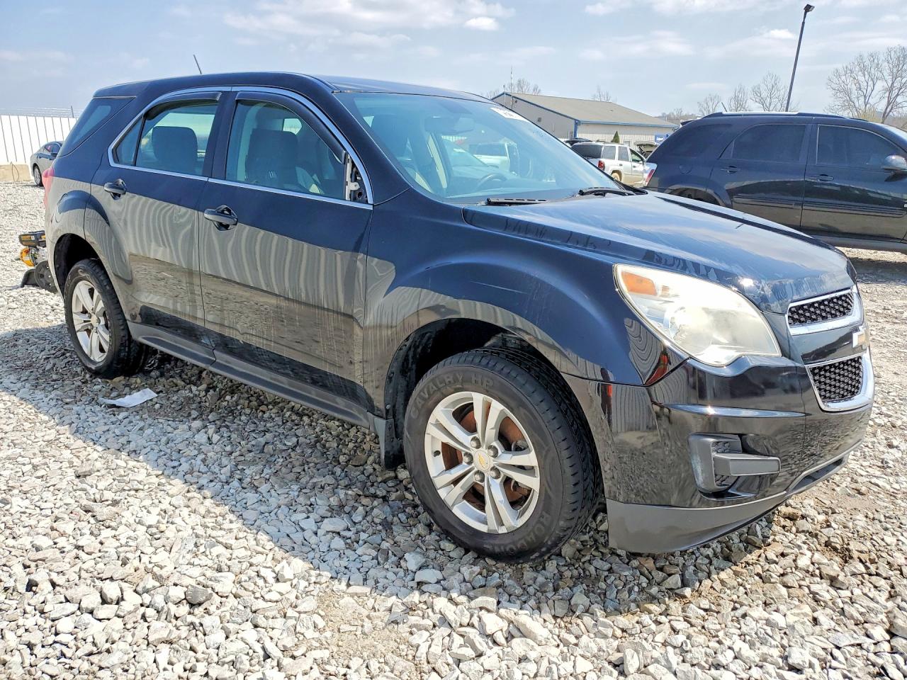 2011 Chevrolet Equinox Ls Black vin: 2CNFLCEC9B6480812