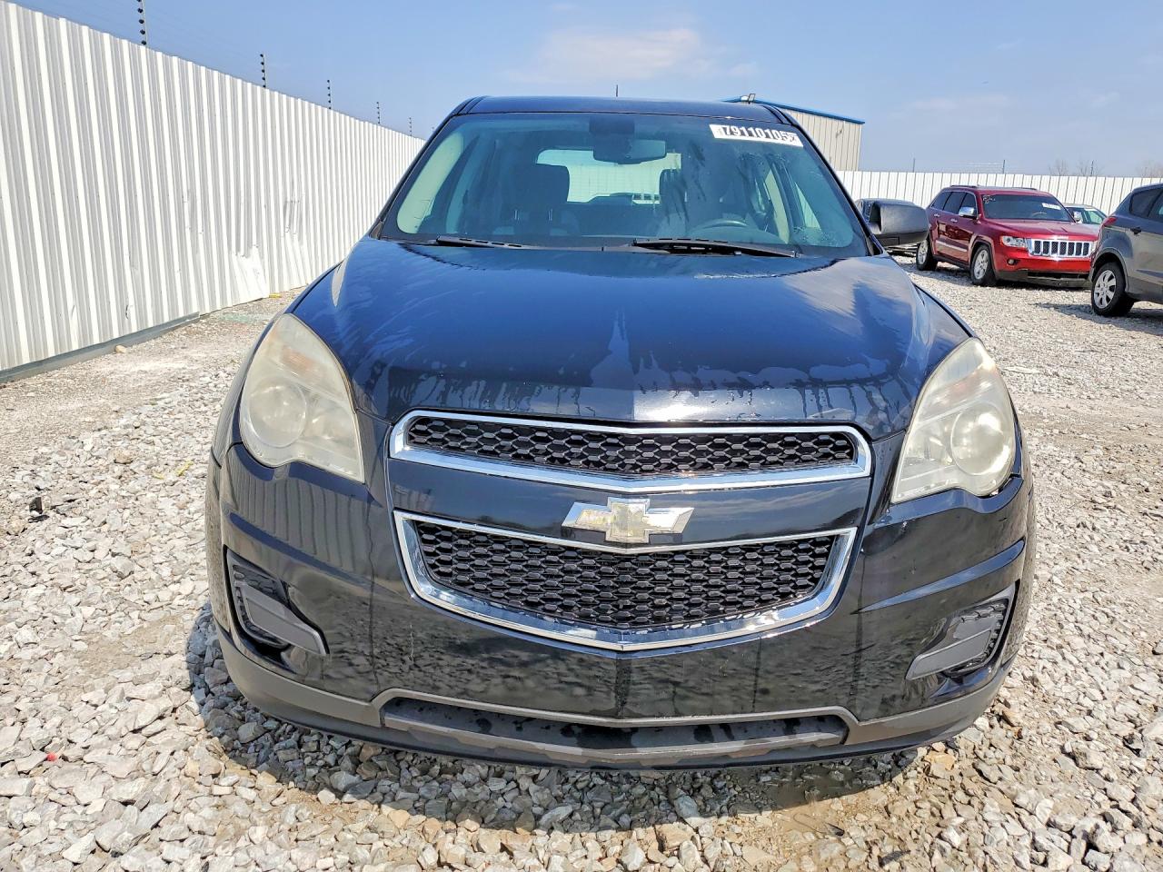 2011 Chevrolet Equinox Ls Black vin: 2CNFLCEC9B6480812