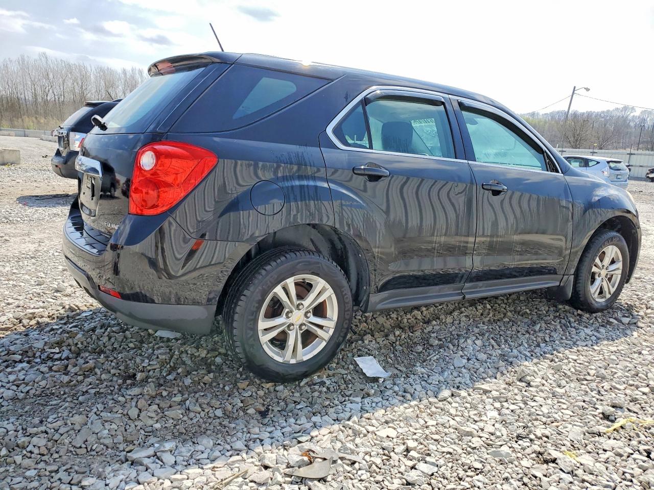 2011 Chevrolet Equinox Ls Black vin: 2CNFLCEC9B6480812