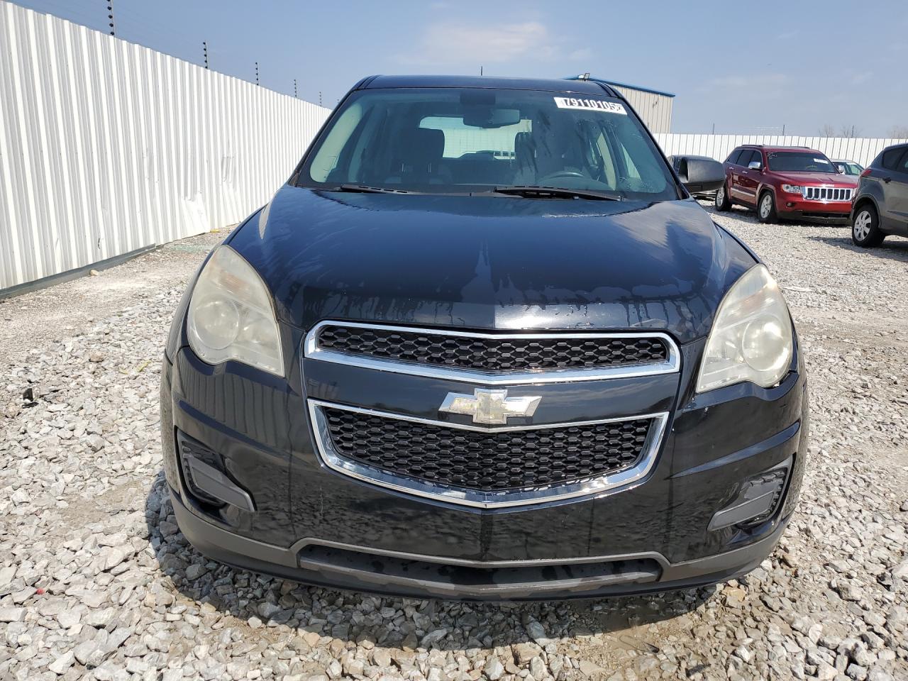 2011 Chevrolet Equinox Ls Black vin: 2CNFLCEC9B6480812 Damage: Left Head Lamp, Faded, Repair Required