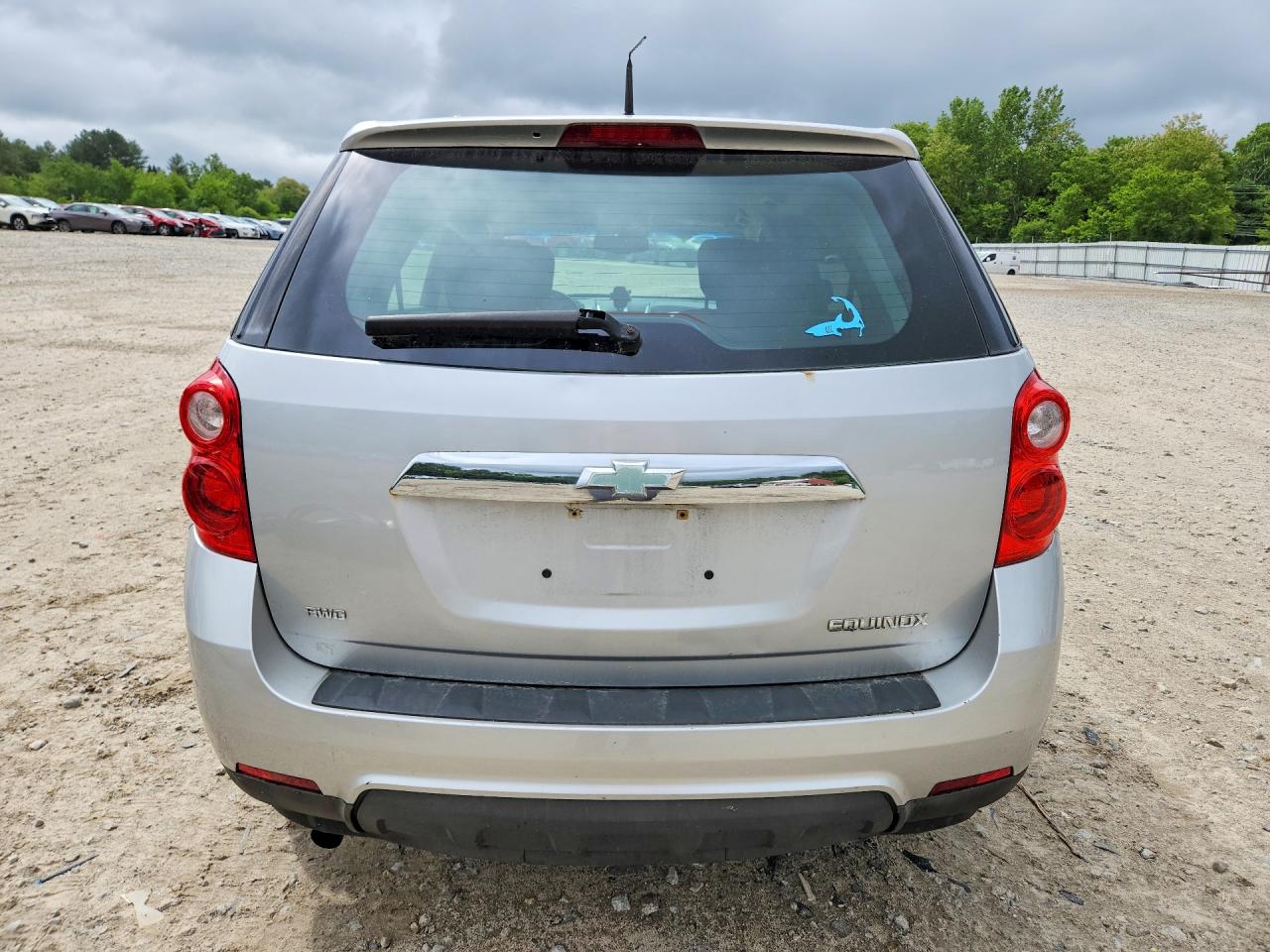 2011 Chevrolet Equinox Ls Серебряный vin: 2CNFLCECXB6242550