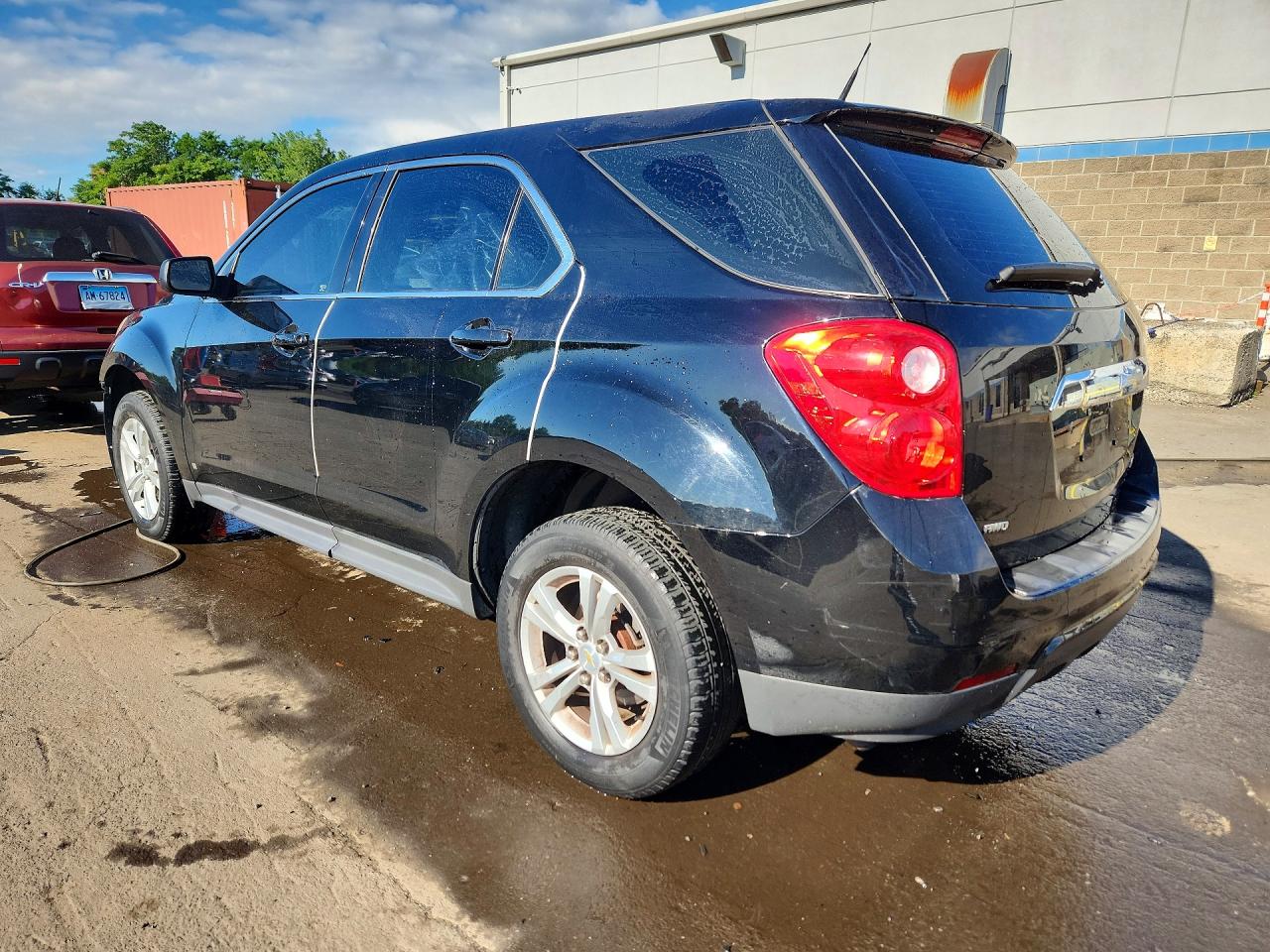 2010 Chevrolet Equinox Ls Black vin: 2CNFLCEW0A6203720