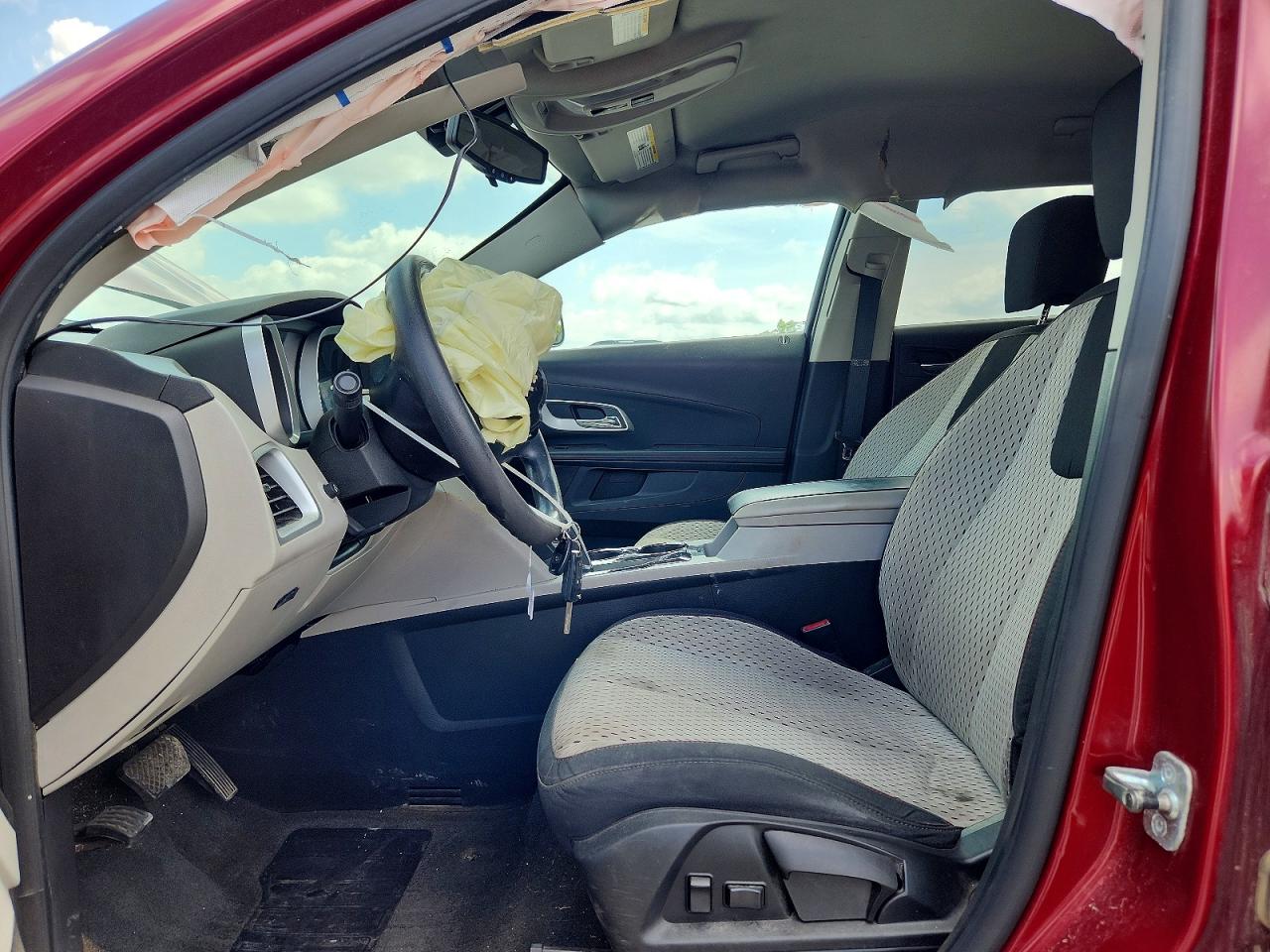 2010 Chevrolet Equinox Ls Red vin: 2CNFLCEW0A6214068