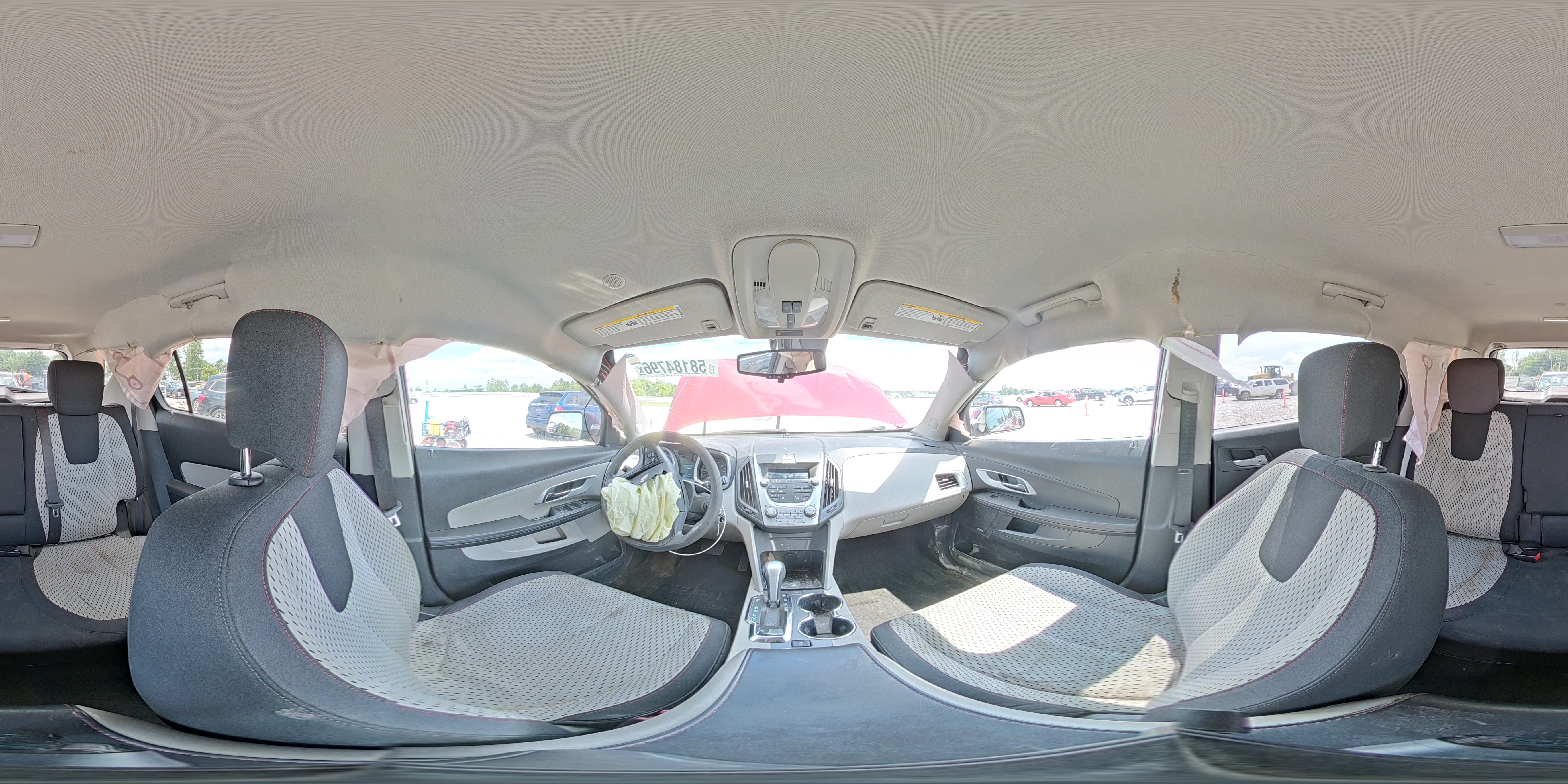 2010 Chevrolet Equinox Ls Red vin: 2CNFLCEW0A6214068