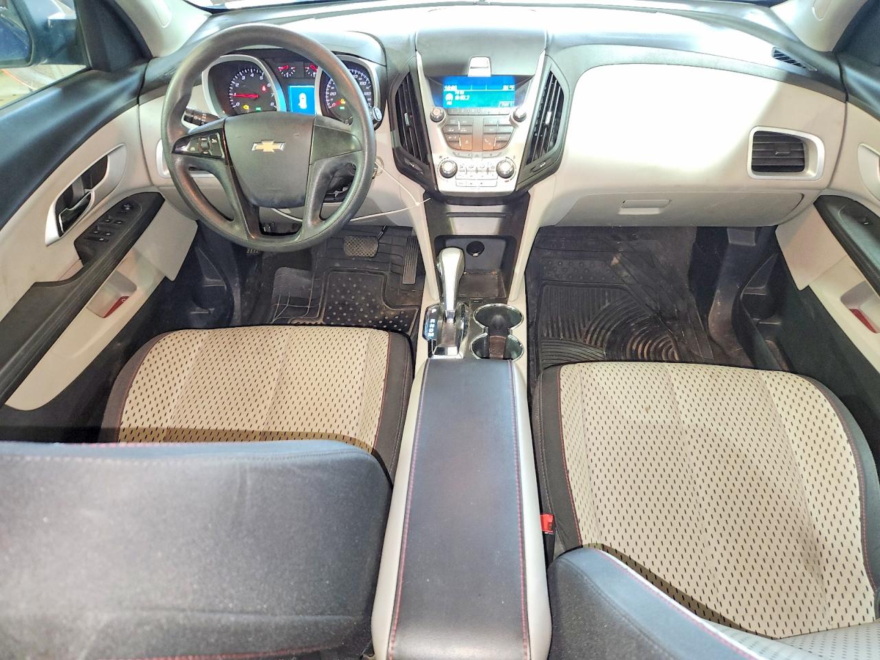 2010 Chevrolet Equinox Ls Blue vin: 2CNFLCEW2A6359676