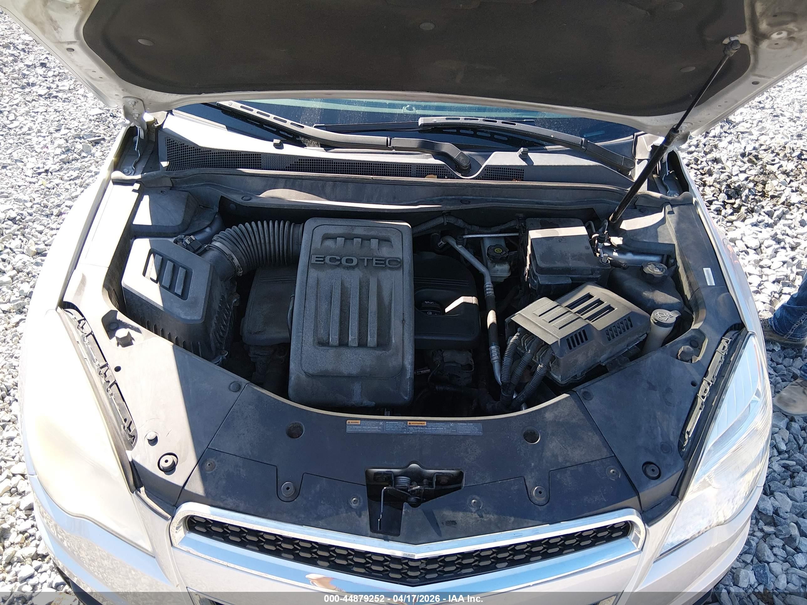 2010 Chevrolet Equinox Ls Silver vin: 2CNFLCEW4A6335945