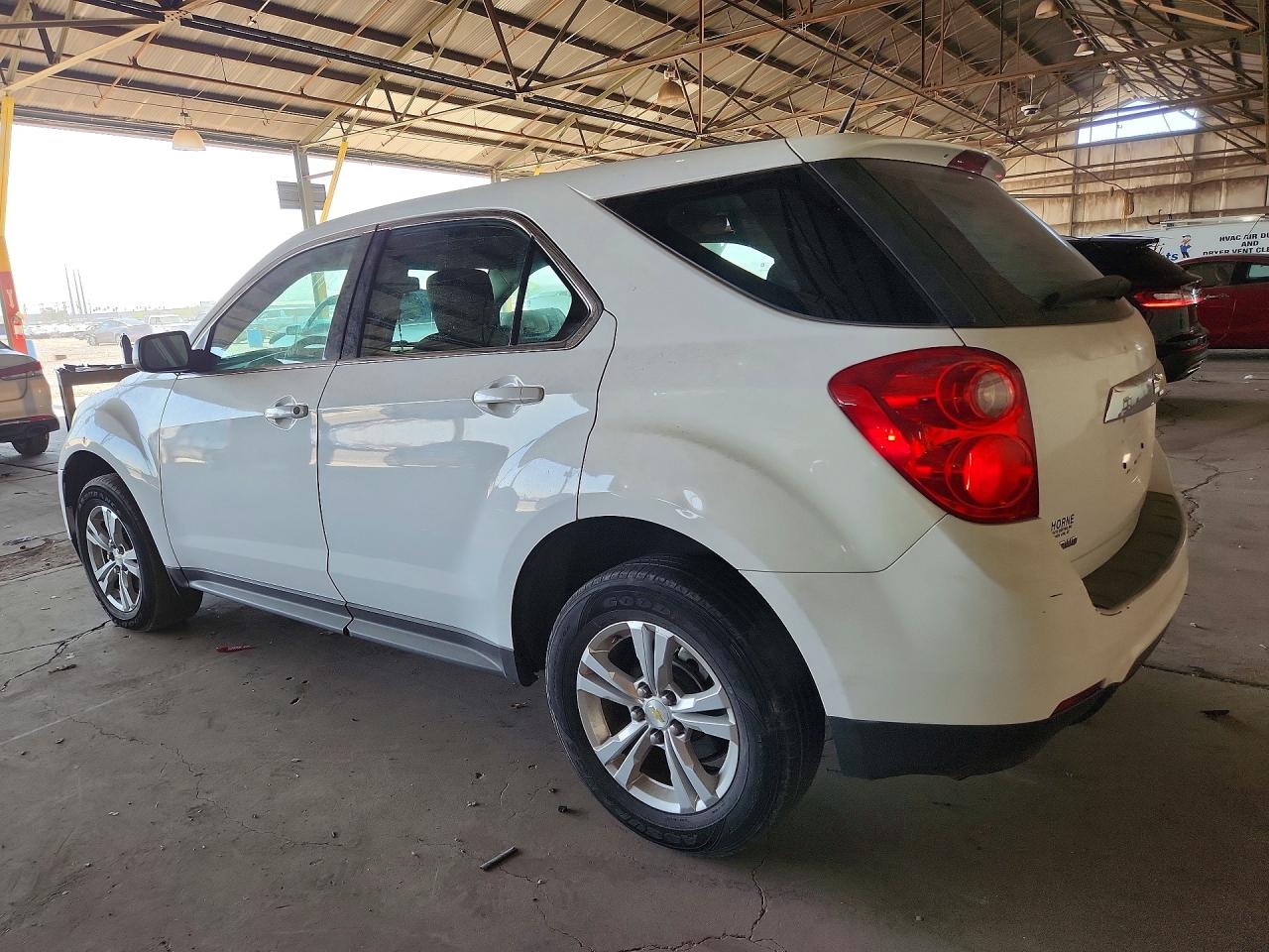2010 Chevrolet Equinox Ls White vin: 2CNFLCEW6A6400505