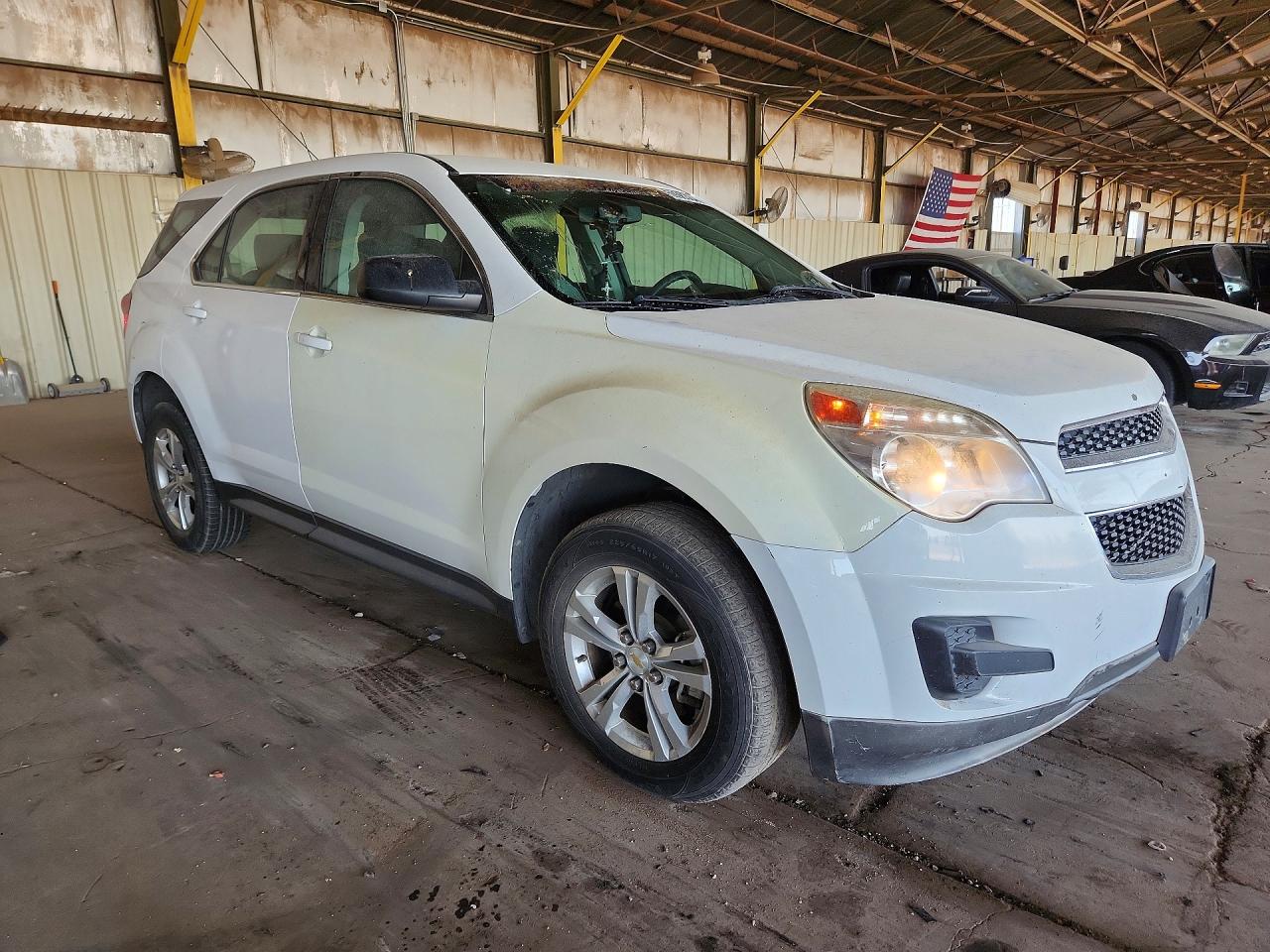 2010 Chevrolet Equinox Ls White vin: 2CNFLCEW6A6400505