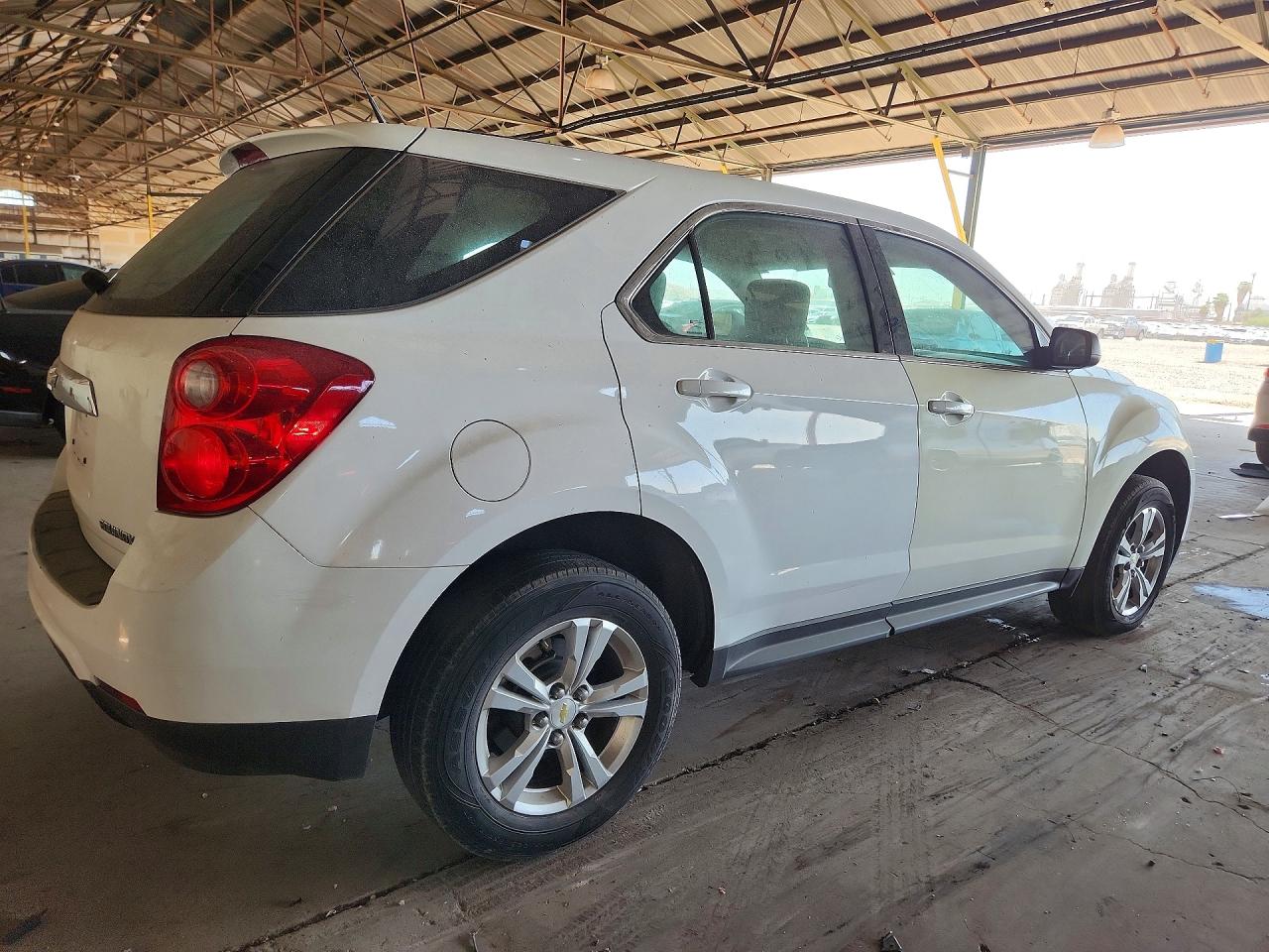 2010 Chevrolet Equinox Ls White vin: 2CNFLCEW6A6400505