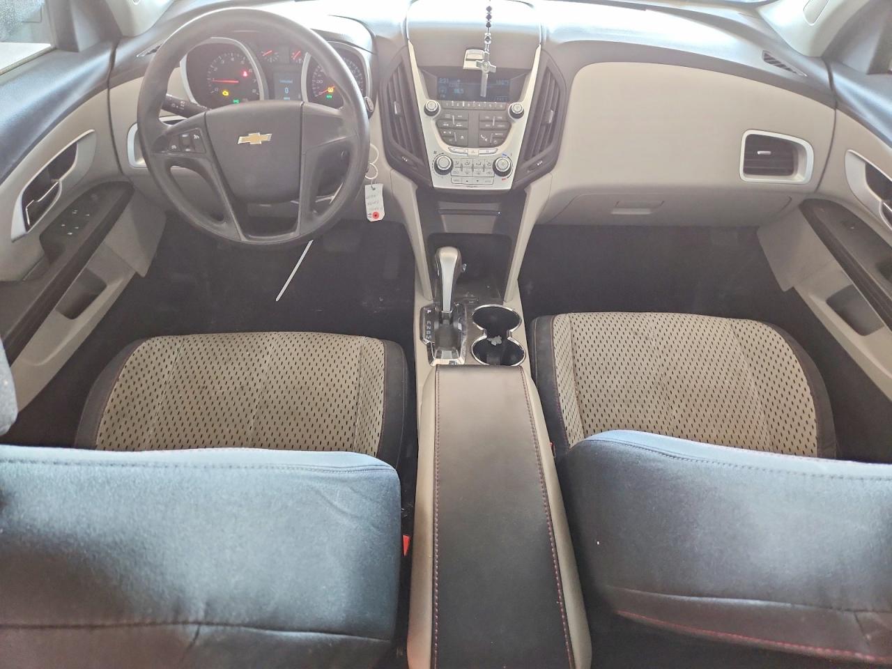 2010 Chevrolet Equinox Ls White vin: 2CNFLCEW6A6400505