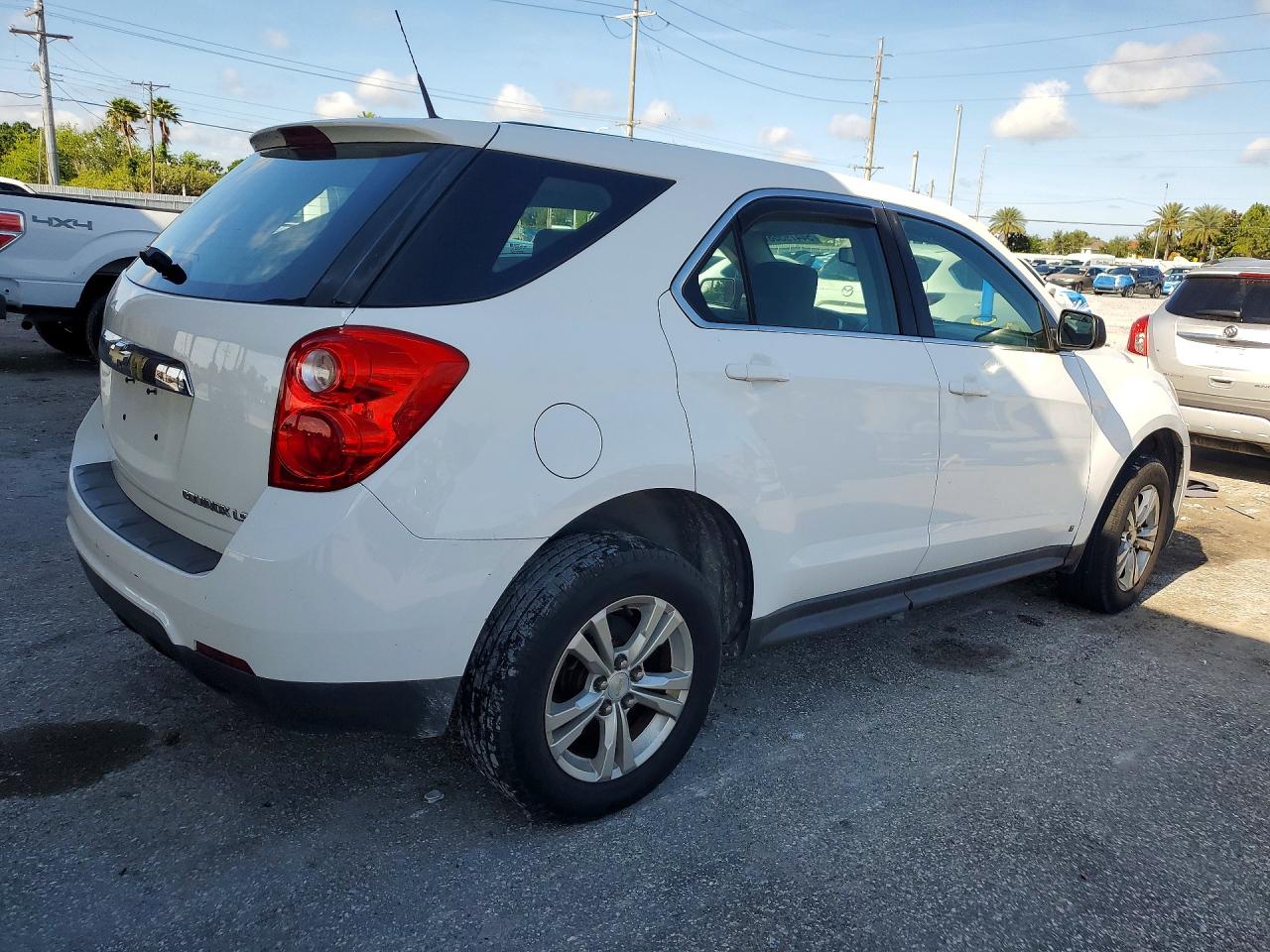 2010 Chevrolet Equinox Ls White vin: 2CNFLCEW9A6213078