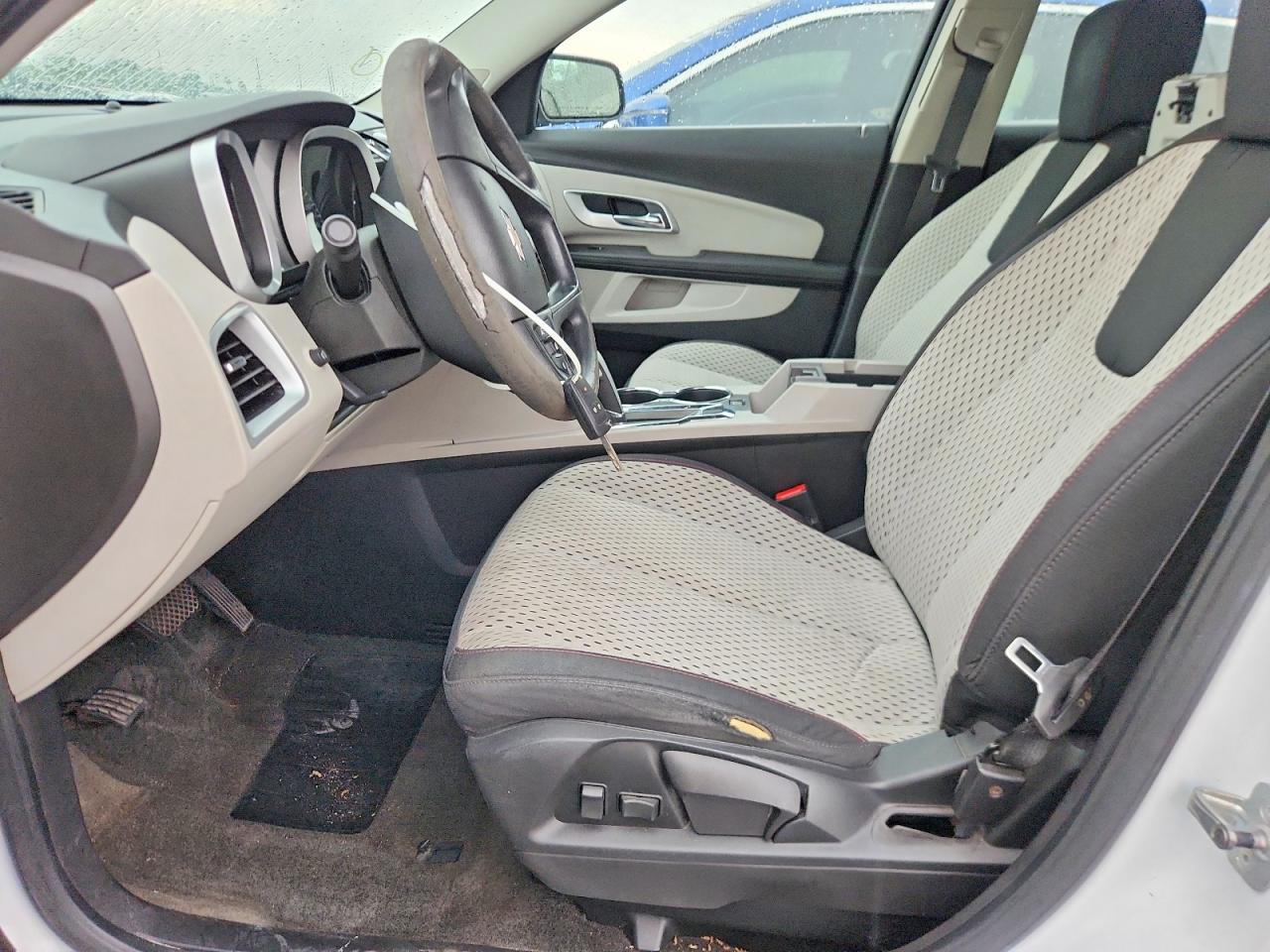 2010 Chevrolet Equinox Ls White vin: 2CNFLCEW9A6213078