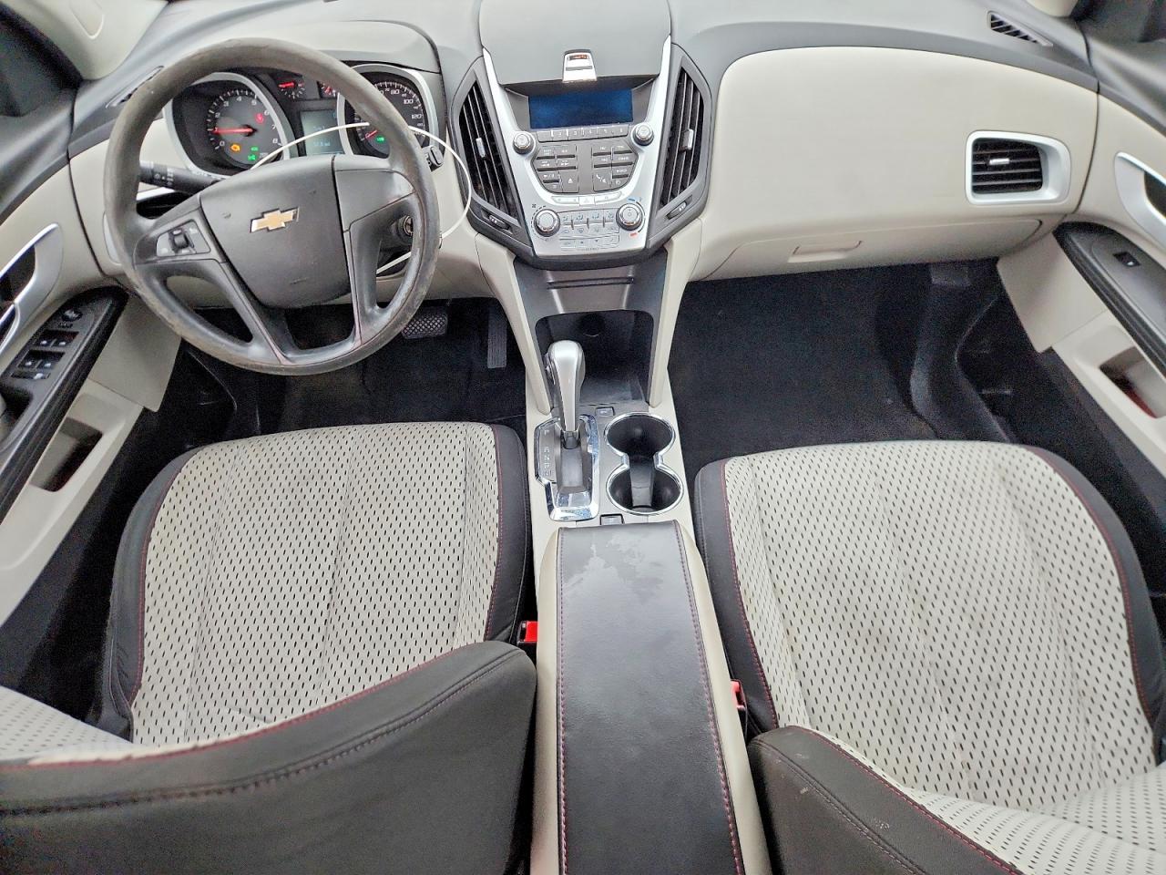 2010 Chevrolet Equinox Ls White vin: 2CNFLCEW9A6213078