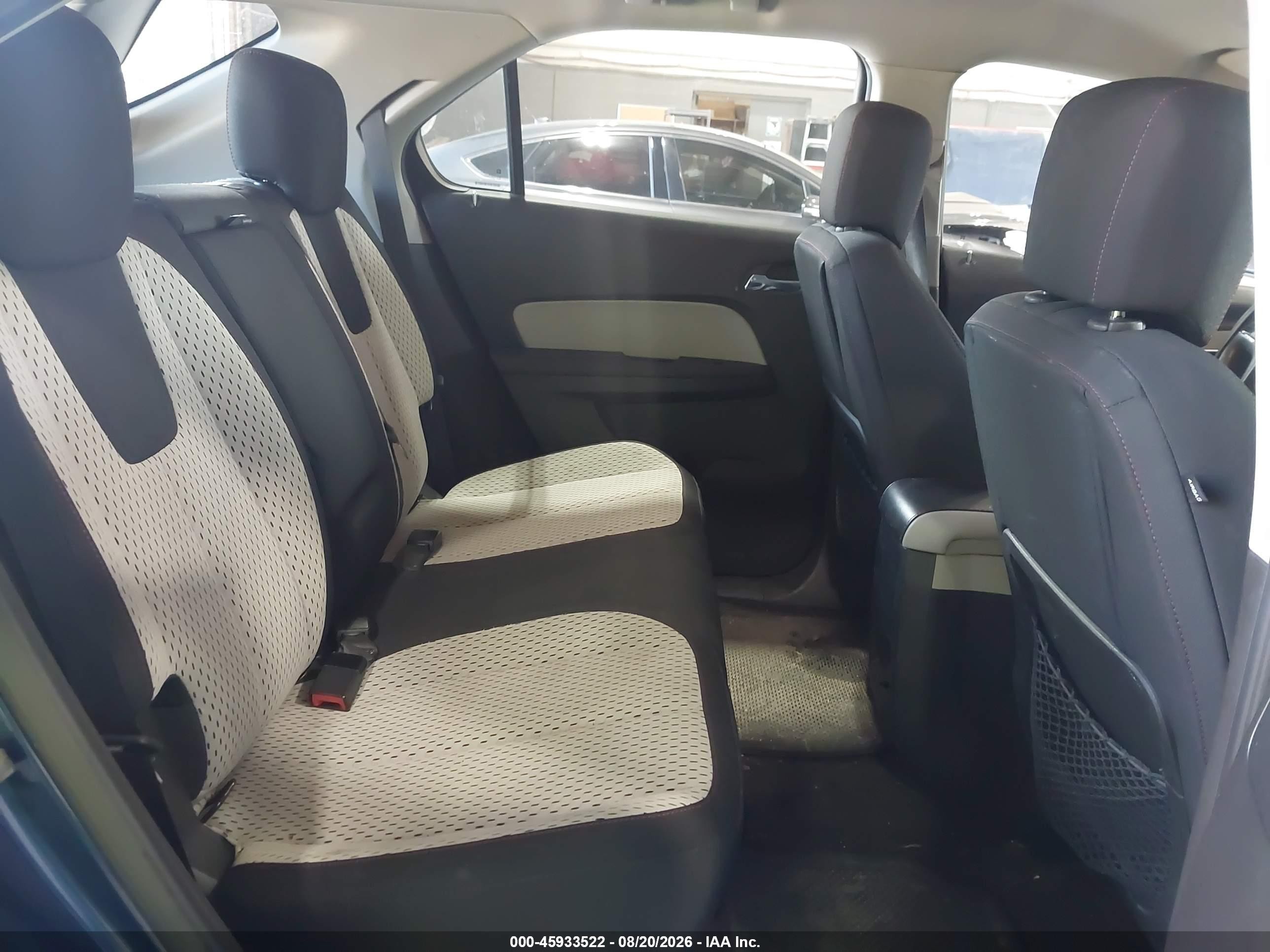 2010 Chevrolet Equinox Ls Blue vin: 2CNFLCEW9A6322236