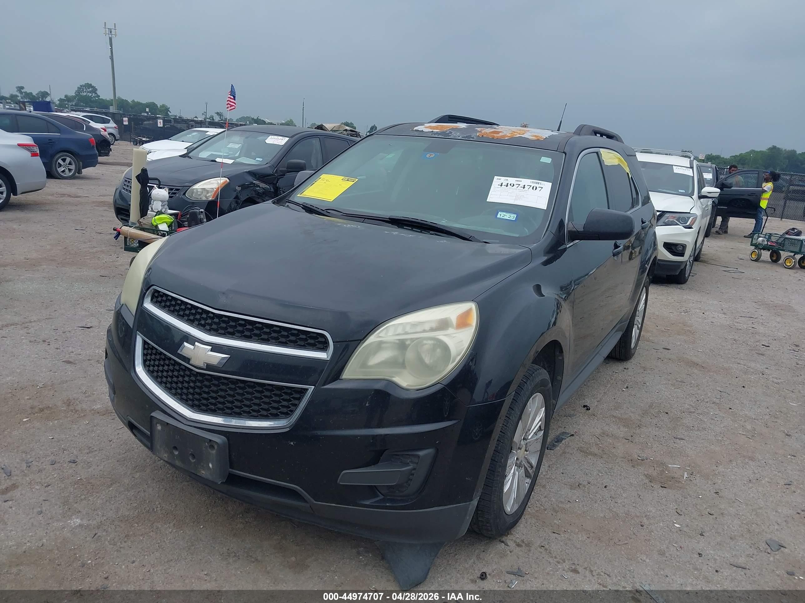 2011 Chevrolet Equinox 1lt Черный vin: 2CNFLDE50B6382288
