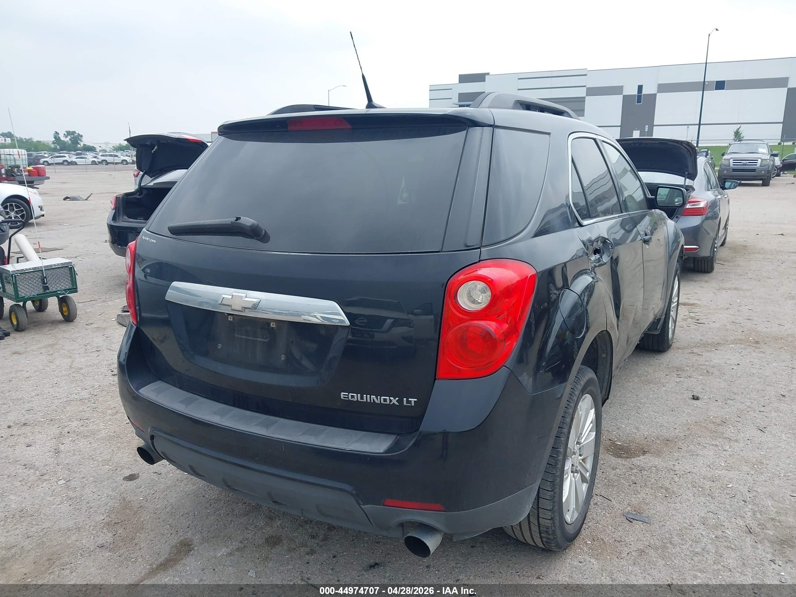 2011 Chevrolet Equinox 1lt Черный vin: 2CNFLDE50B6382288
