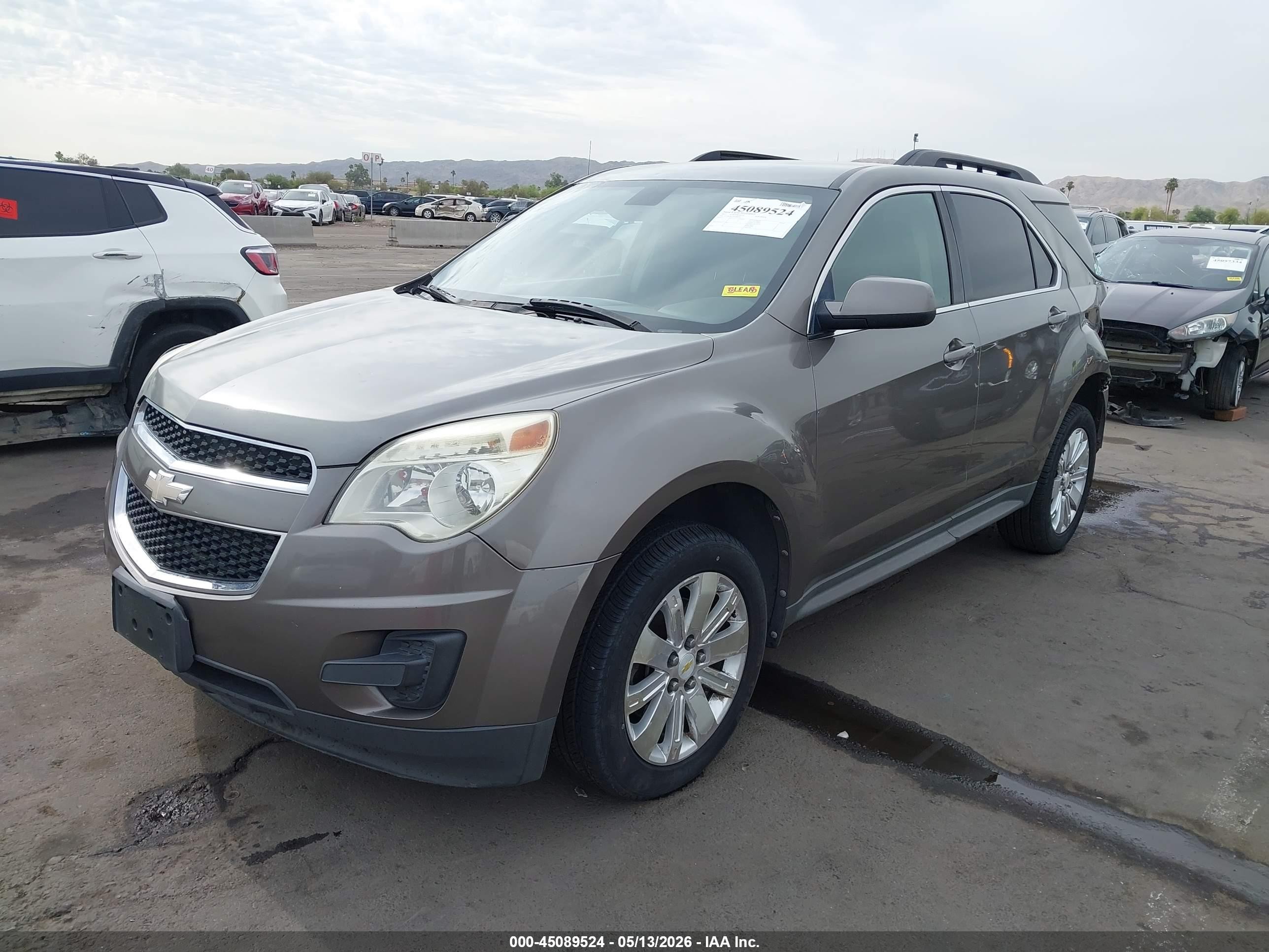 2011 Chevrolet Equinox 1lt Серый vin: 2CNFLDE51B6288310