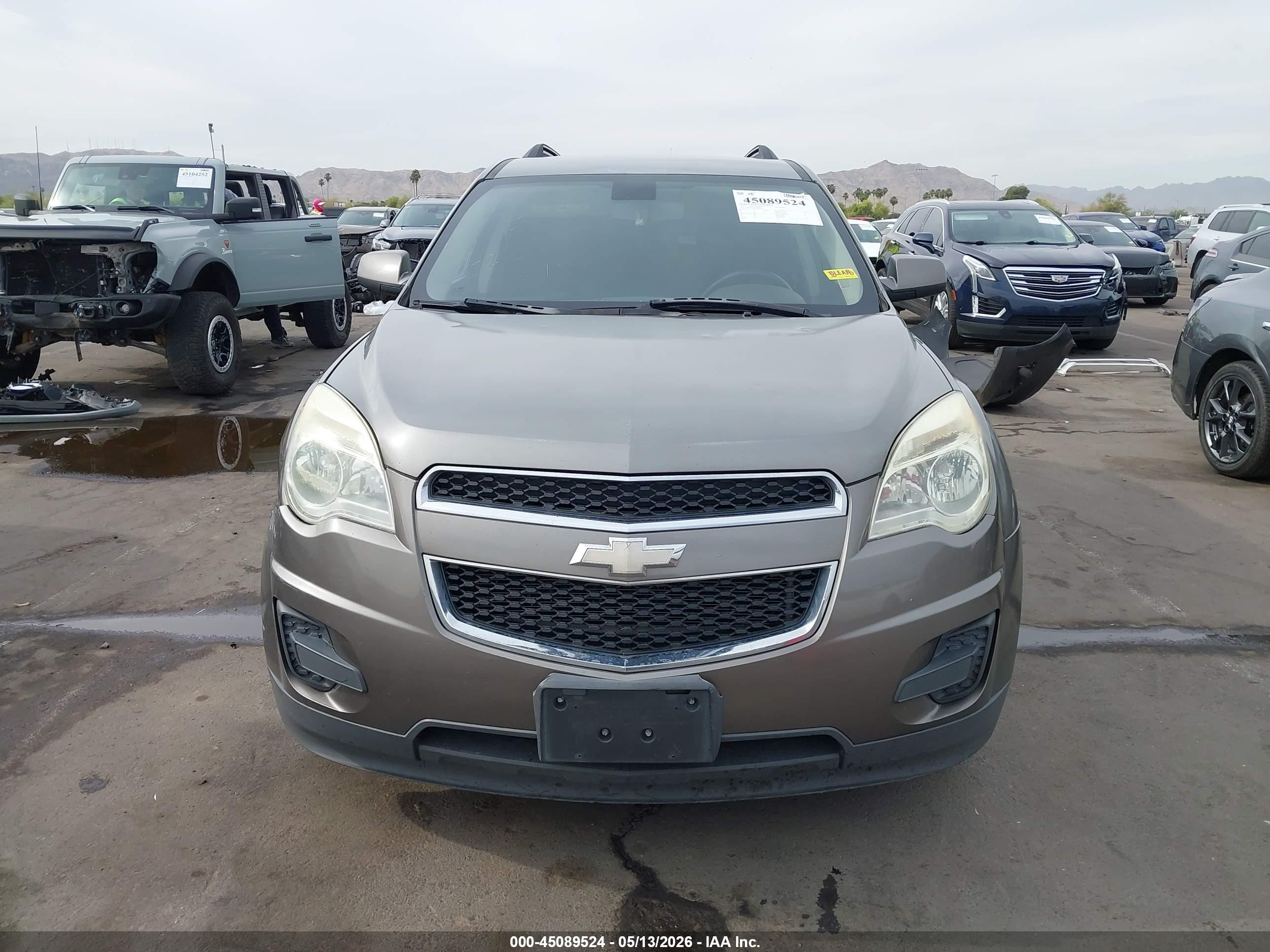 2011 Chevrolet Equinox 1lt Серый vin: 2CNFLDE51B6288310