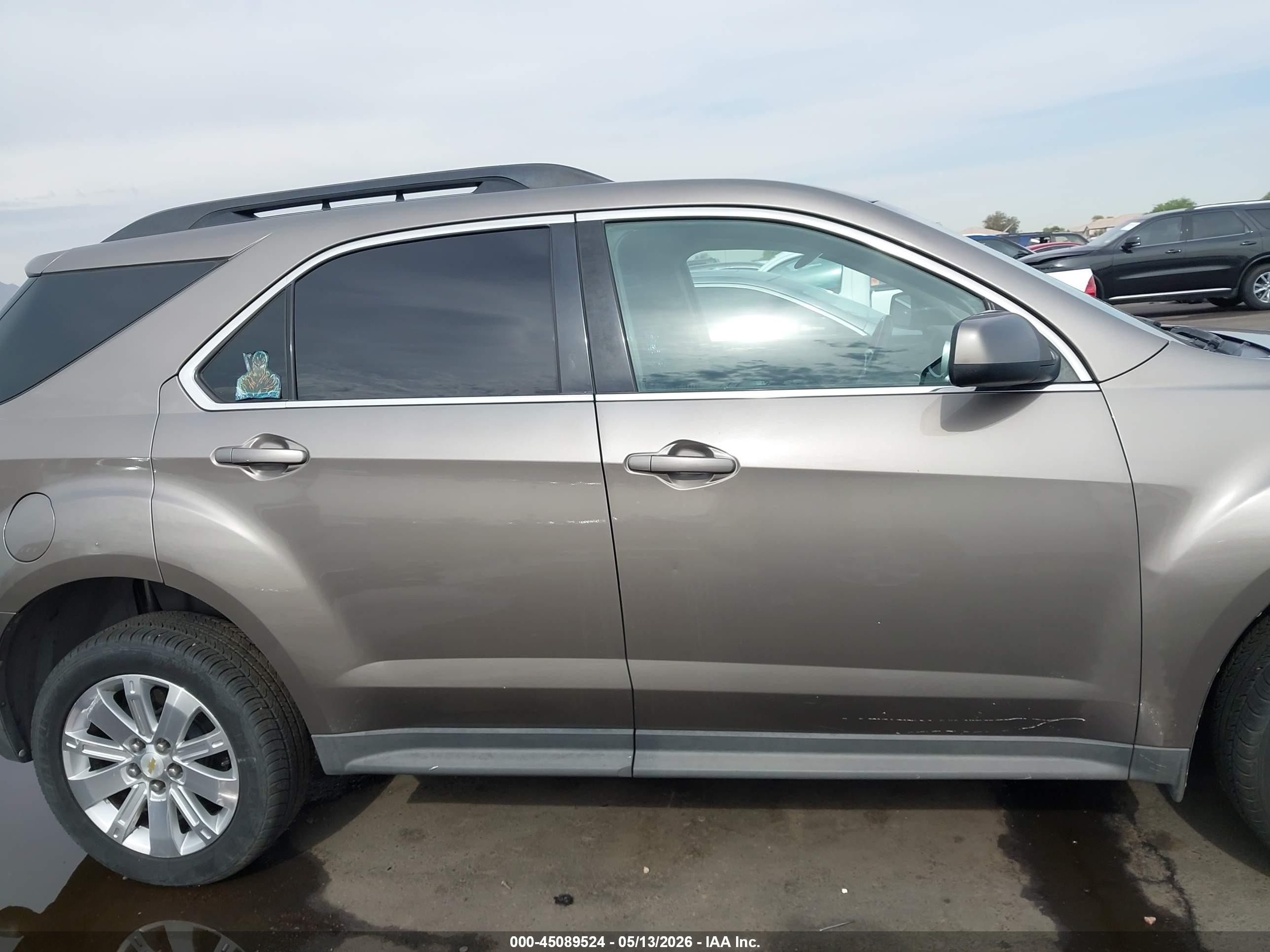2011 Chevrolet Equinox 1lt Серый vin: 2CNFLDE51B6288310