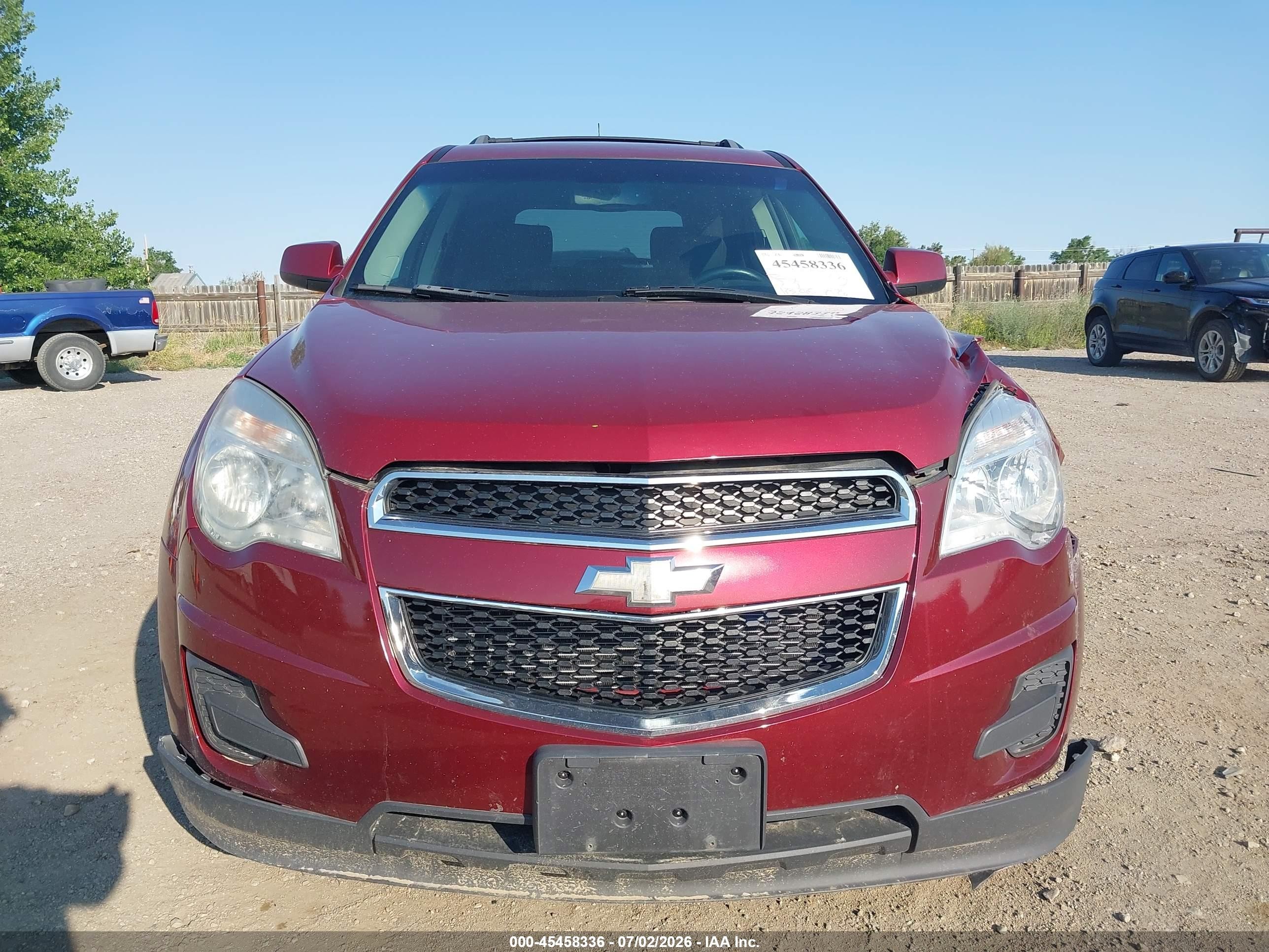2011 Chevrolet Equinox Lt W/1lt Maroon vin: 2CNFLDE51B6335478