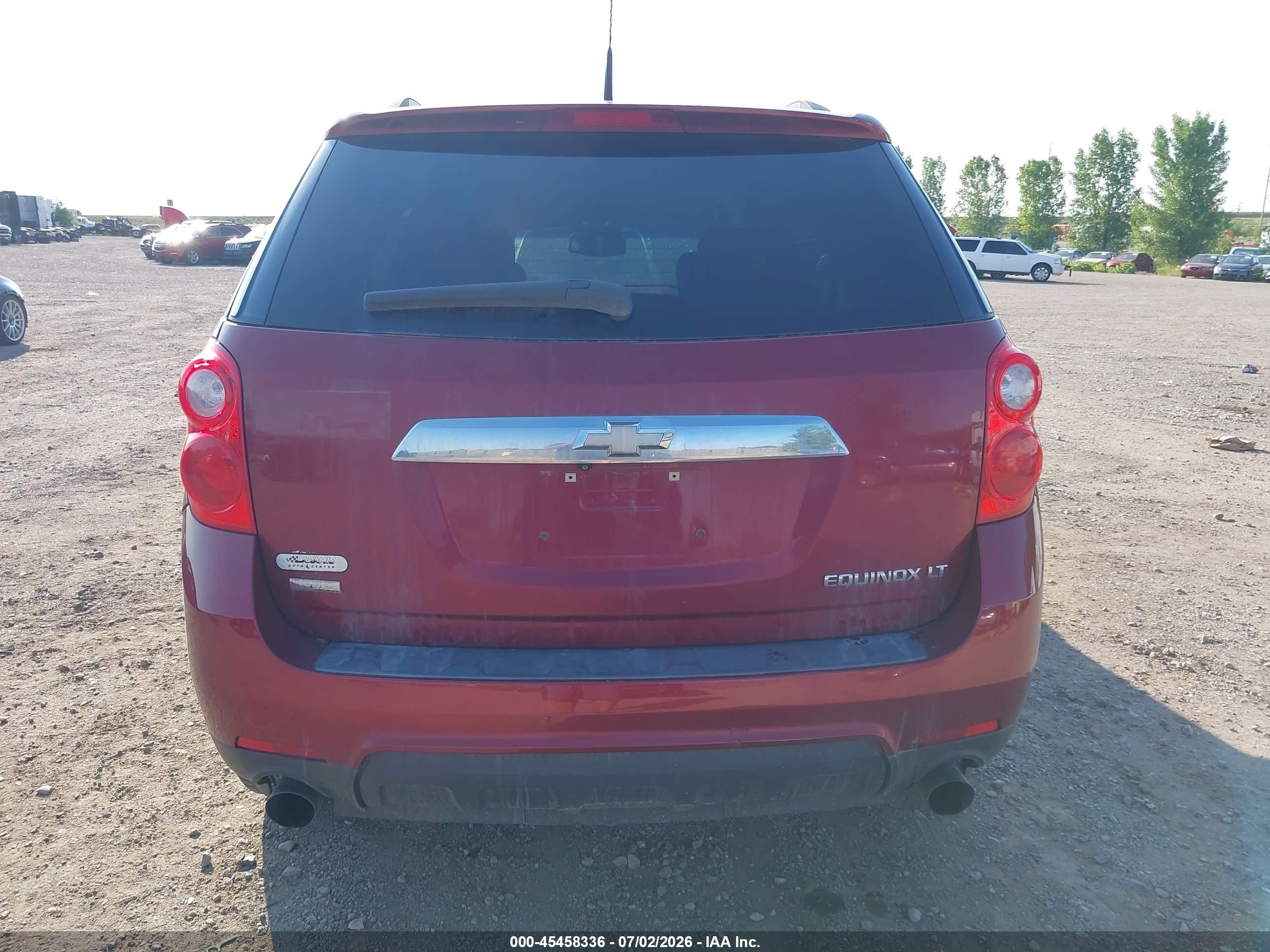 2011 Chevrolet Equinox Lt W/1lt Maroon vin: 2CNFLDE51B6335478