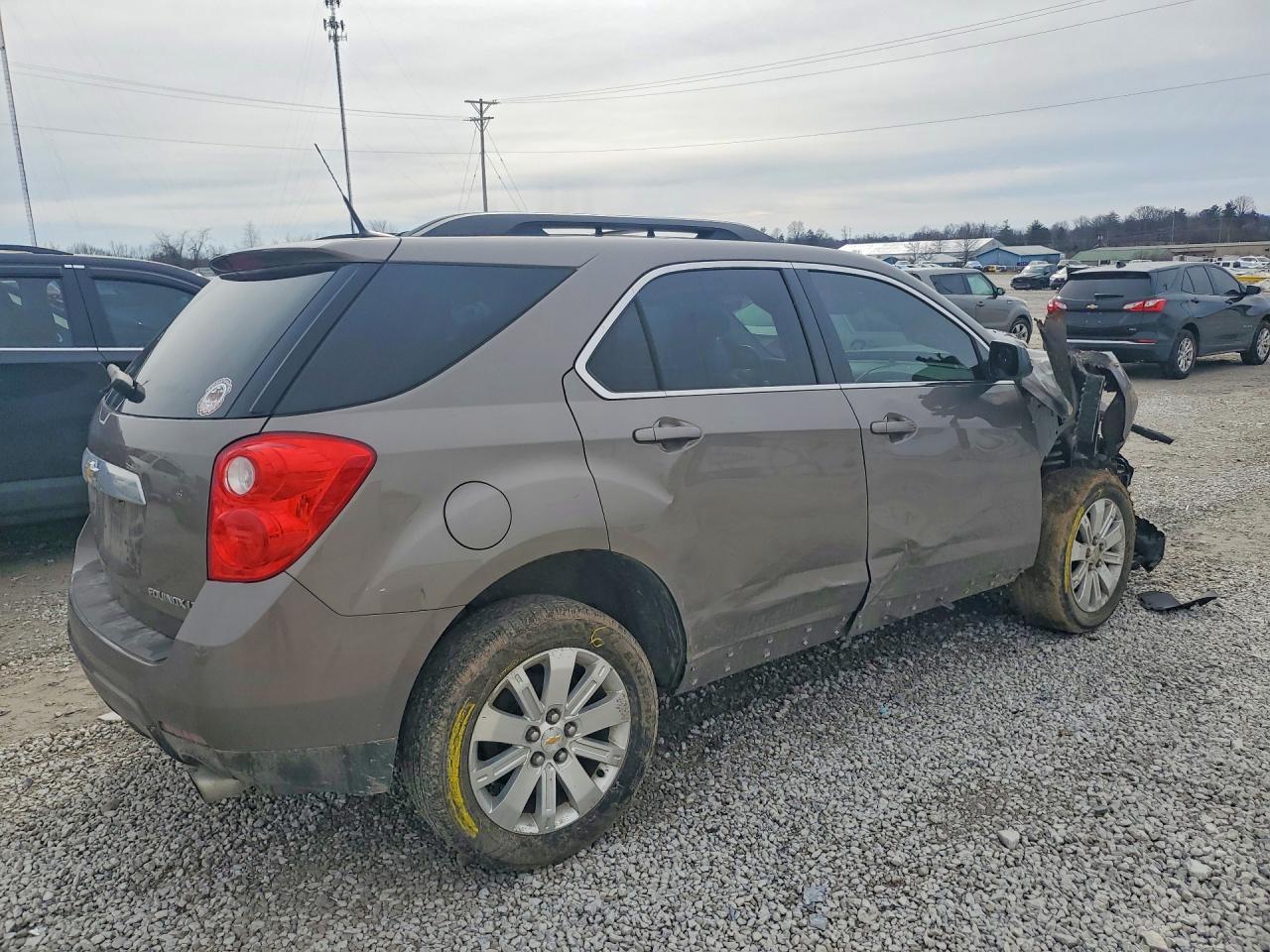 2011 Chevrolet Equinox Lt Silver vin: 2CNFLDE53B6314518