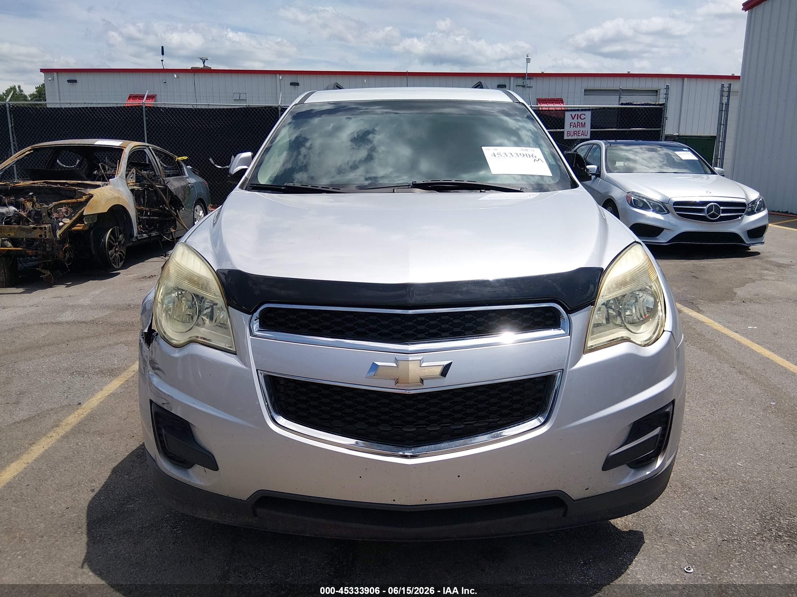 2011 Chevrolet Equinox 1lt Silver vin: 2CNFLDE55B6258307