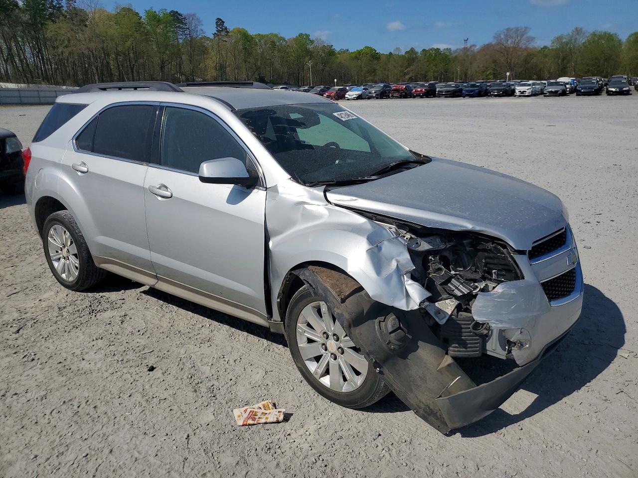 2011 Chevrolet Equinox Lt Silver vin: 2CNFLDE56B6359050