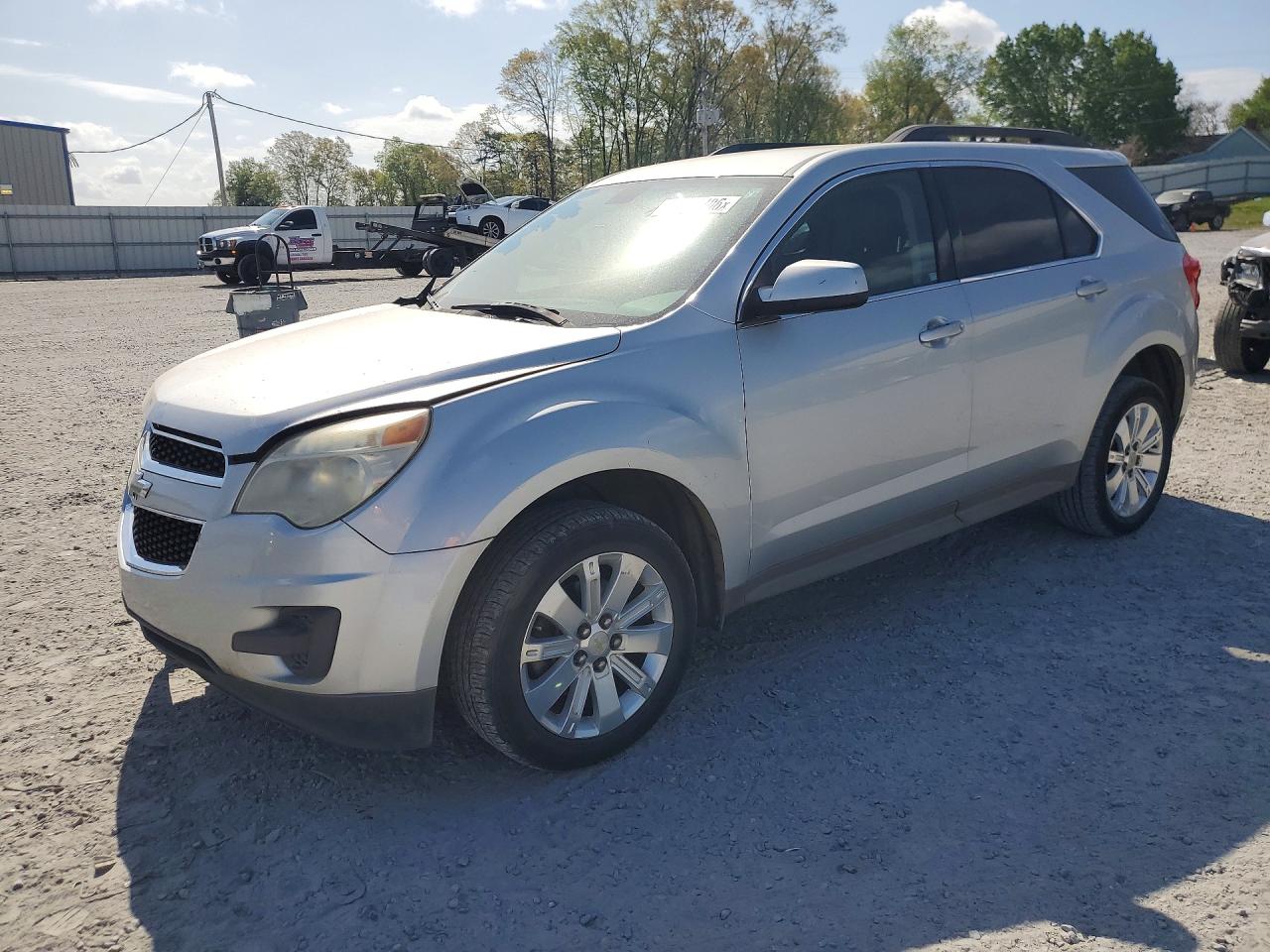 2011 Chevrolet Equinox Lt Silver vin: 2CNFLDE56B6359050