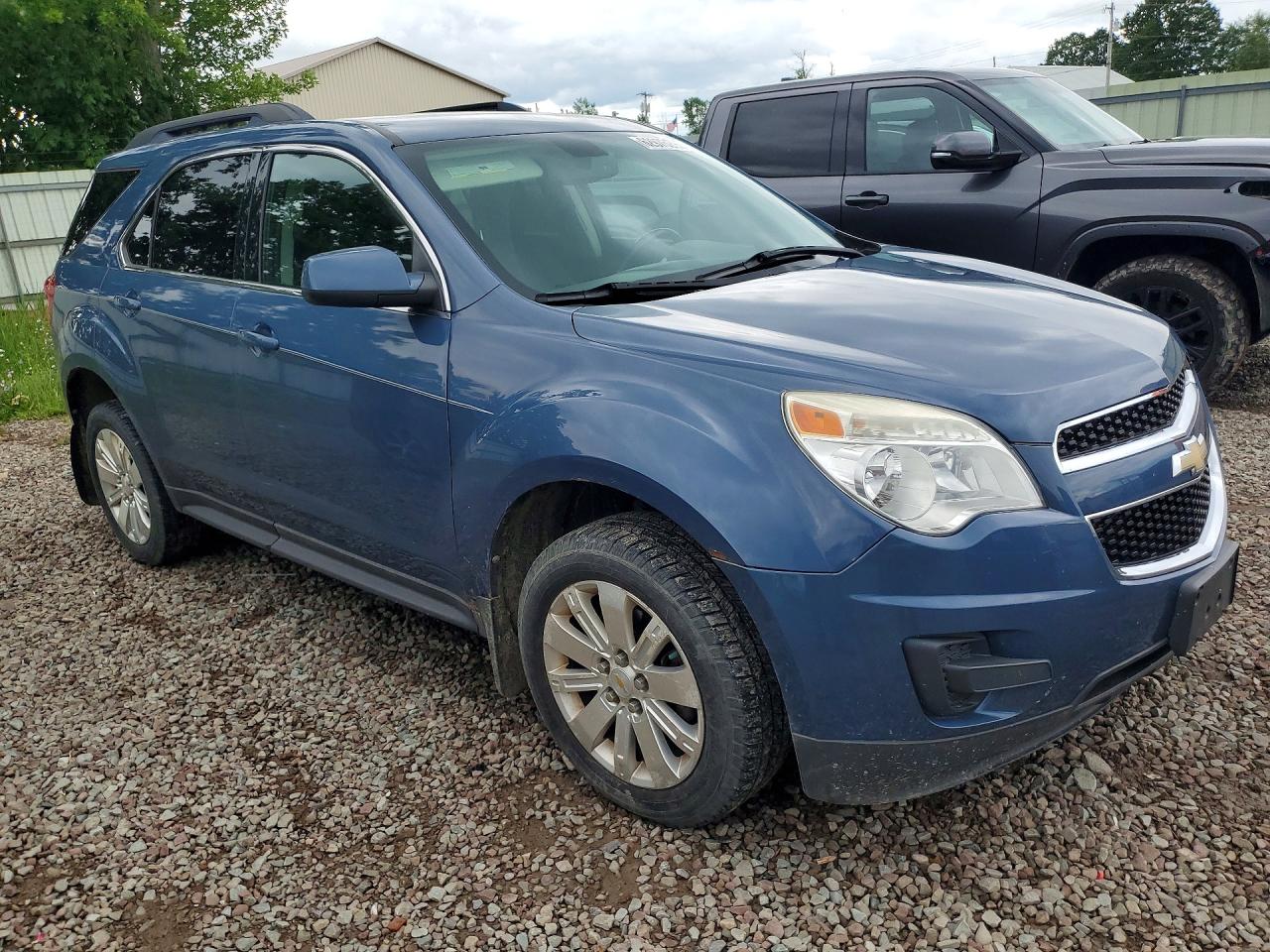 2011 Chevrolet Equinox Lt 4d Suv Fw Blue vin: 2CNFLDE56B6416055