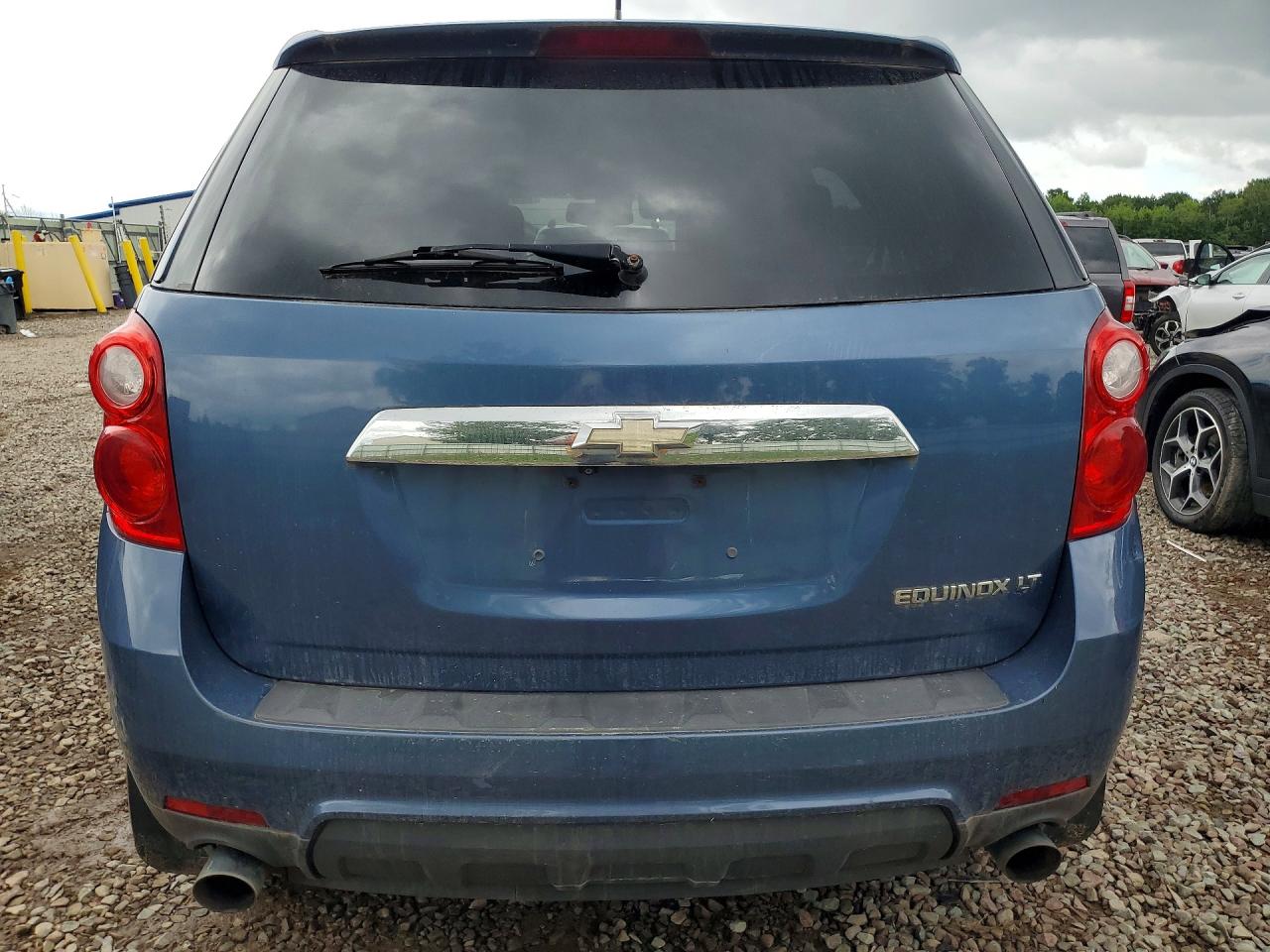 2011 Chevrolet Equinox Lt 4d Suv Fw Blue vin: 2CNFLDE56B6416055