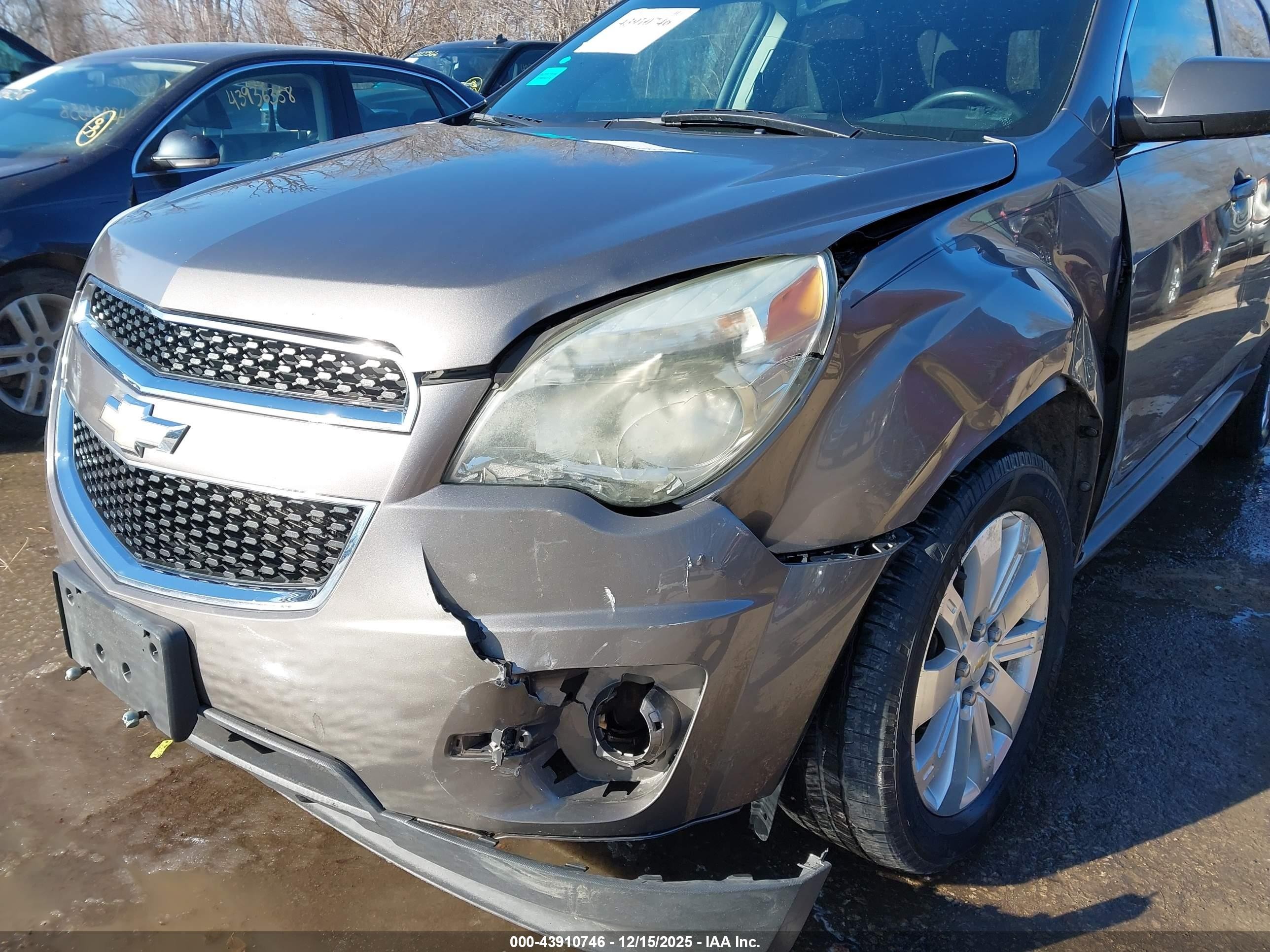 2011 Chevrolet Equinox 1lt Brown vin: 2CNFLDE59B6376800