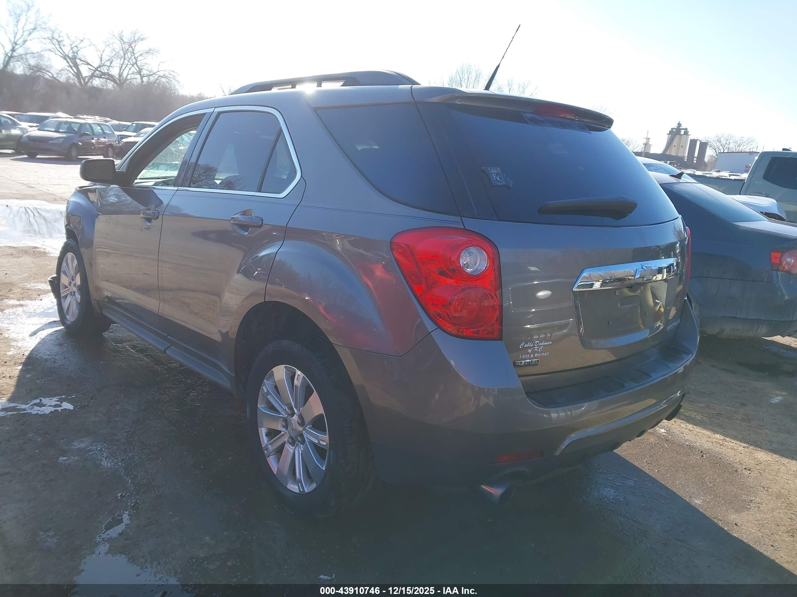 2011 Chevrolet Equinox 1lt Brown vin: 2CNFLDE59B6376800