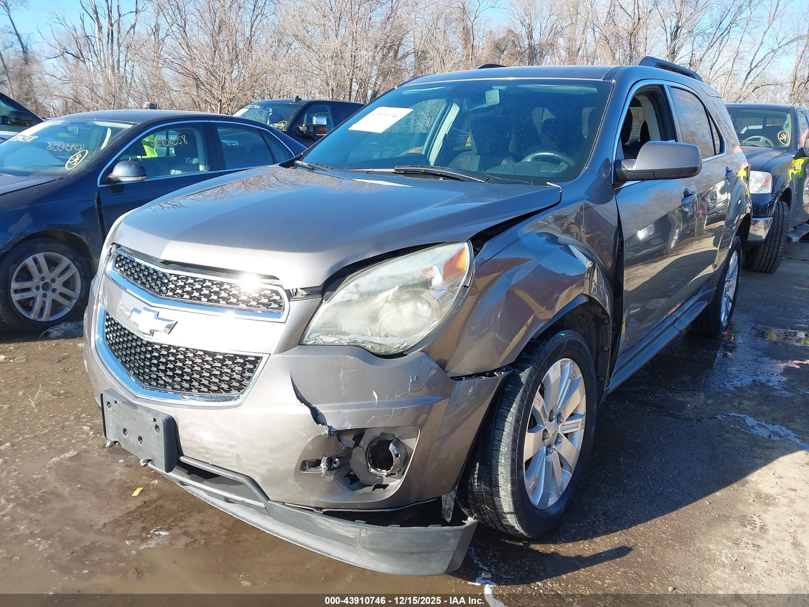 2011 Chevrolet Equinox 1lt Brown vin: 2CNFLDE59B6376800